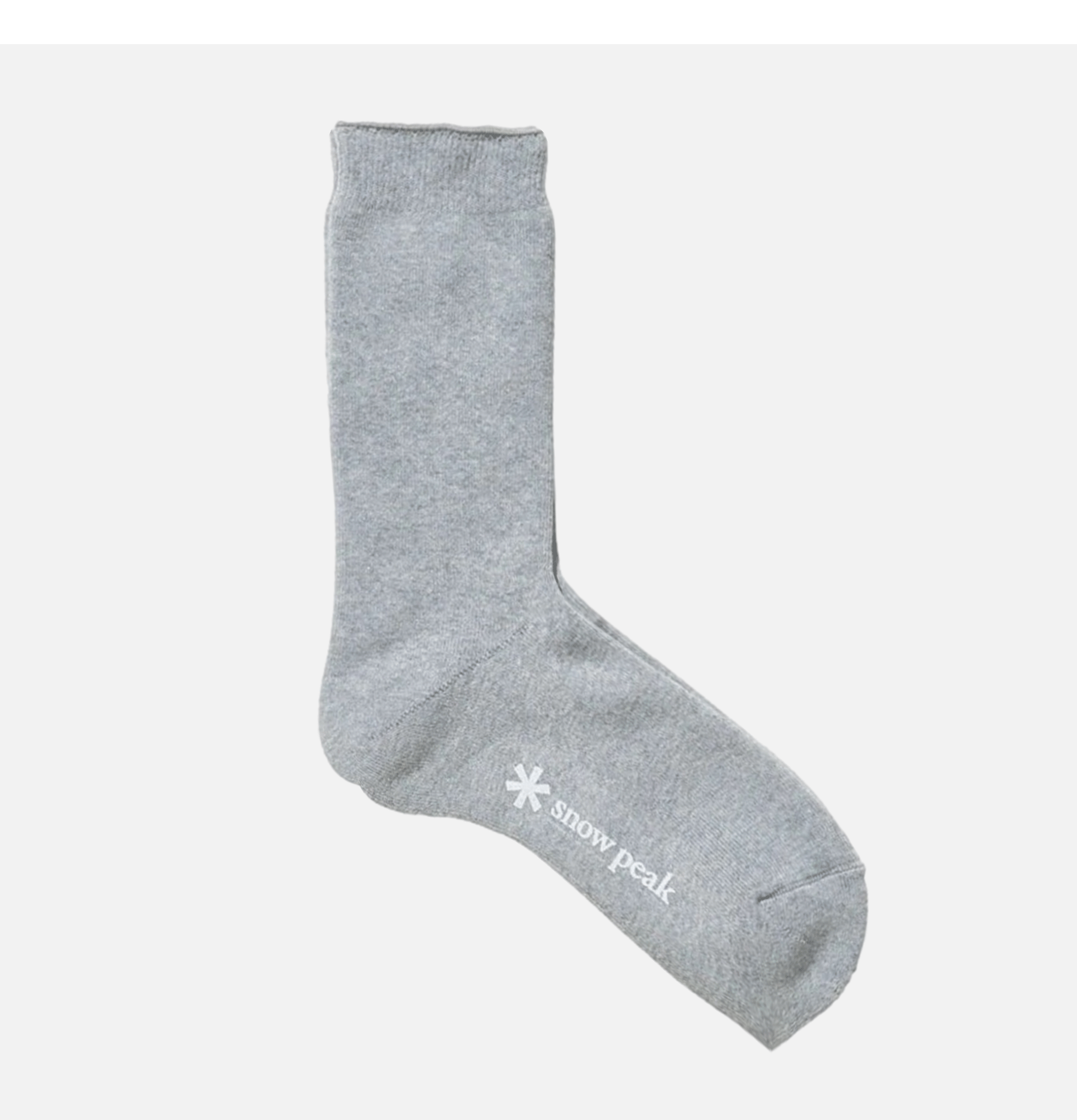 Snow Peak Full Pile Sox Long Grey