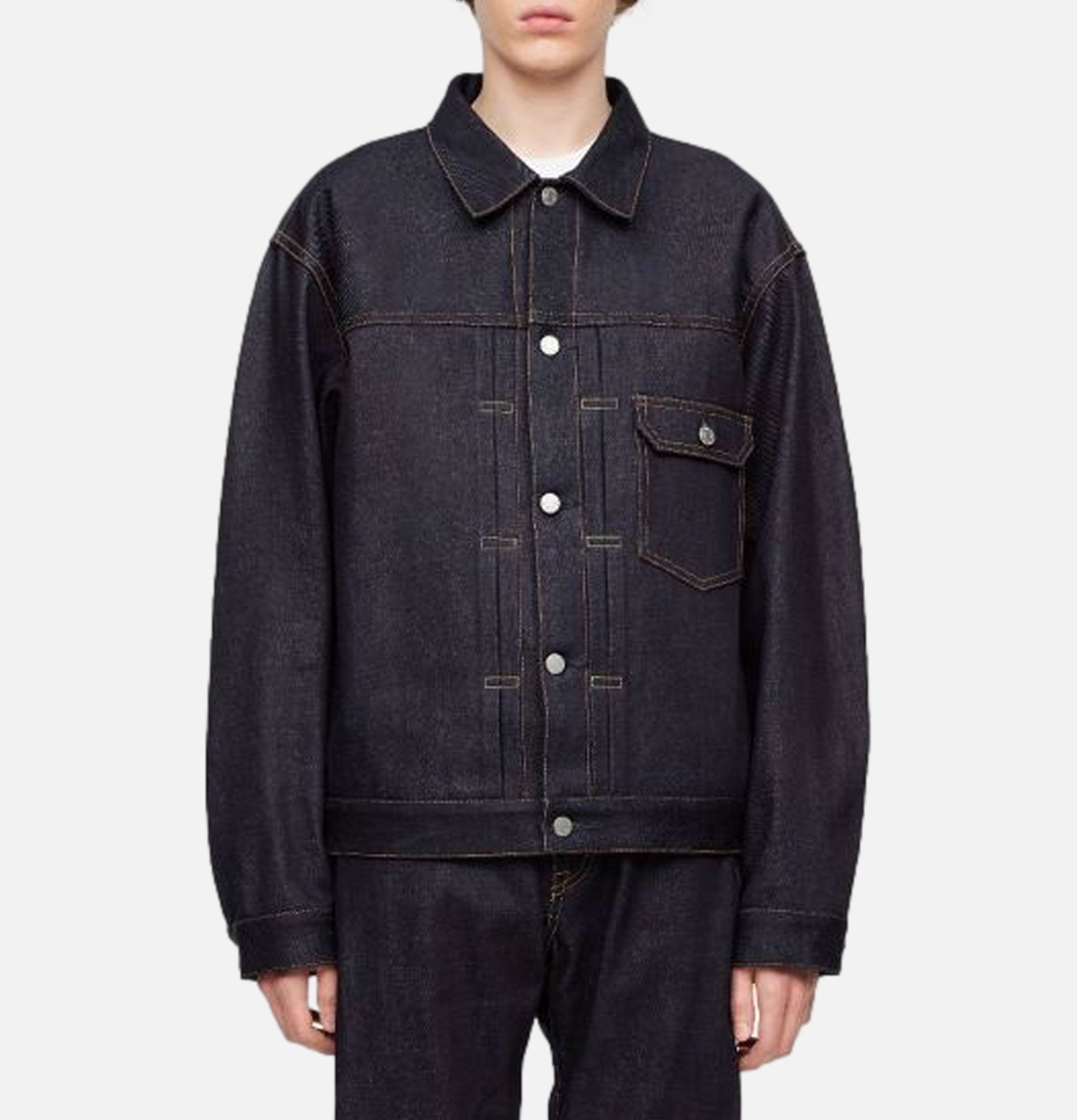 Momotaro 001 Denim Jacket 14.7oz Blue
