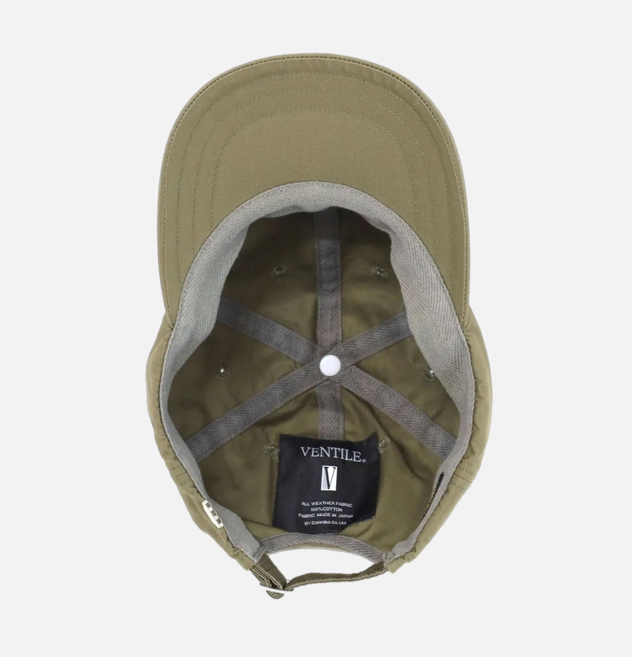 Decho Ball Cap Buckle Ventile Olive