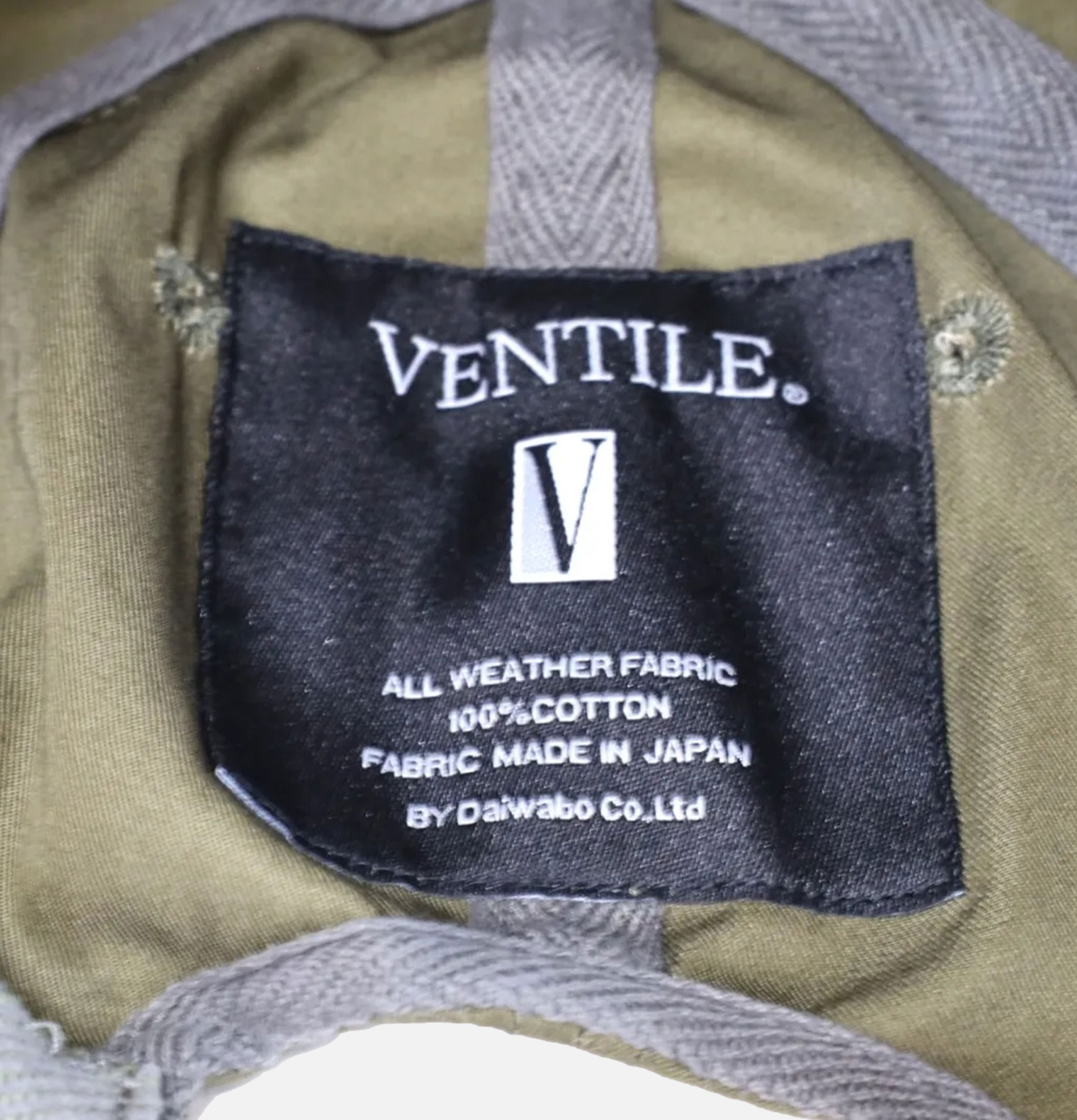 Decho Ball Cap Buckle Ventile Olive