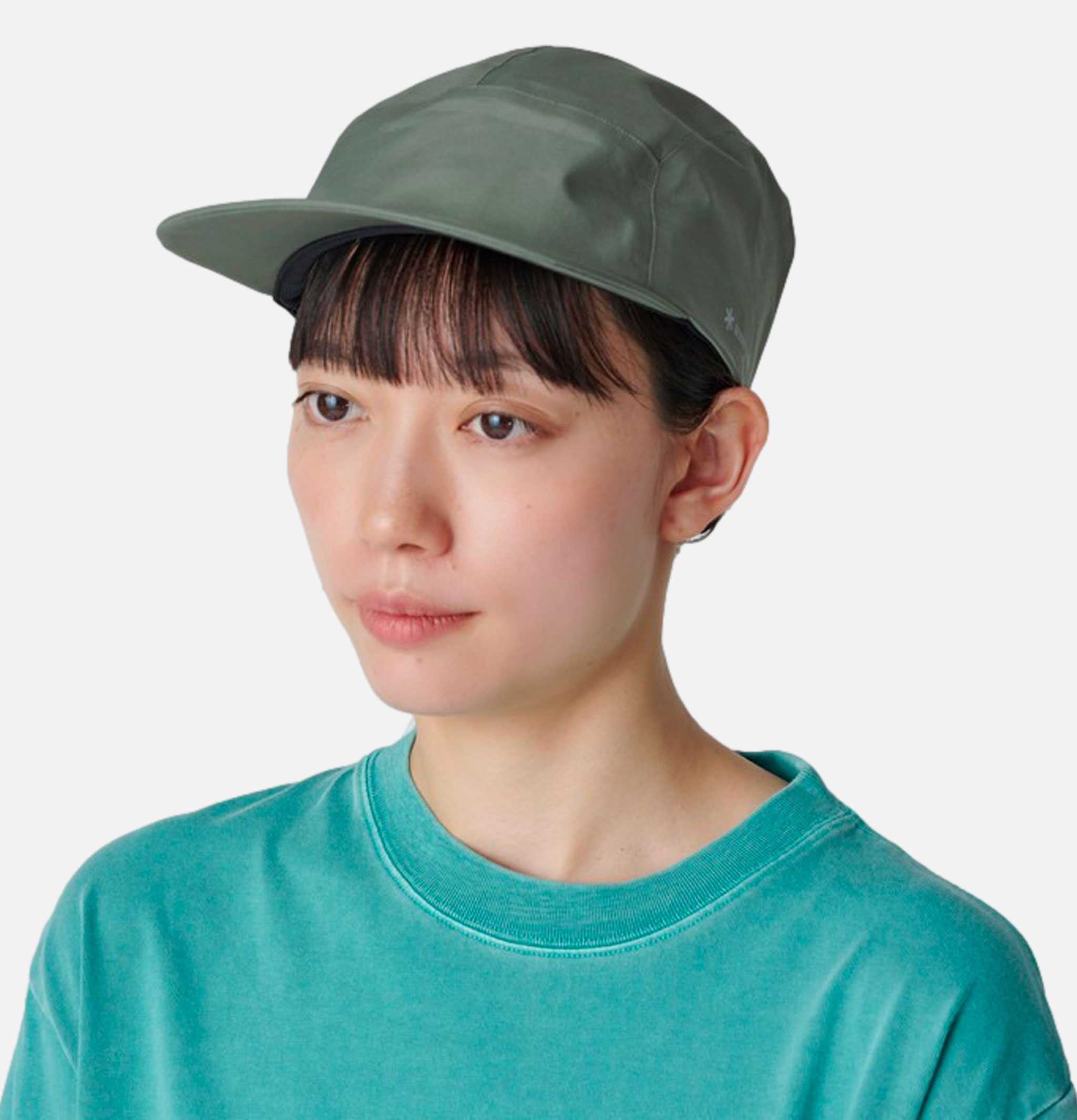Snow Peak Gore Tex Rain Cap Olive