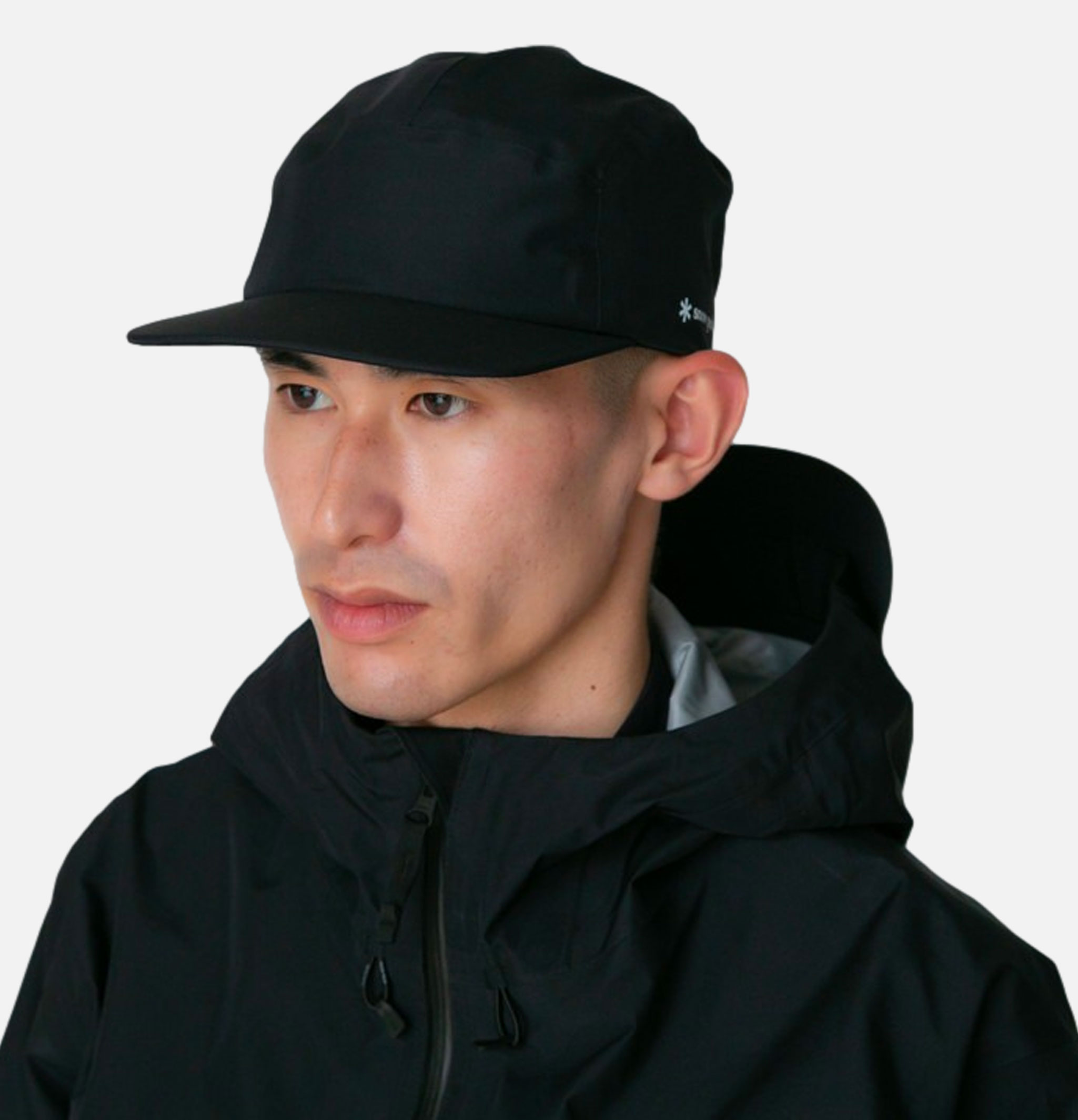Snow Peak Gore Tex Rain Cap Black