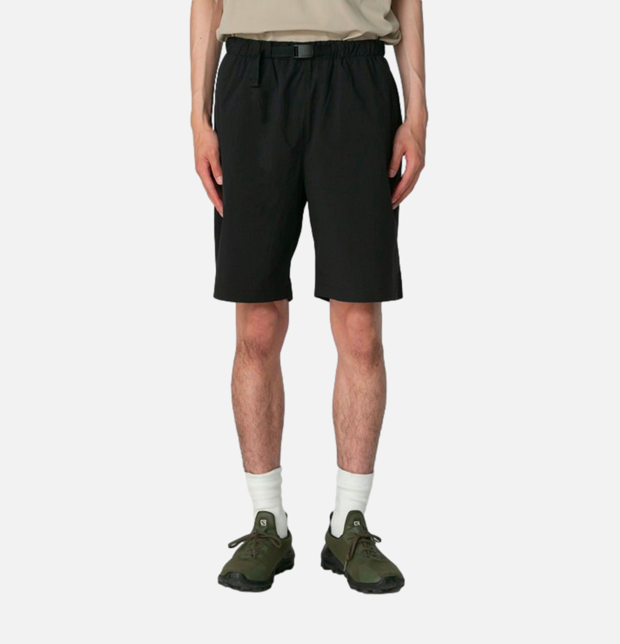 Snow Peak Nylon Tussah 2way Short Black