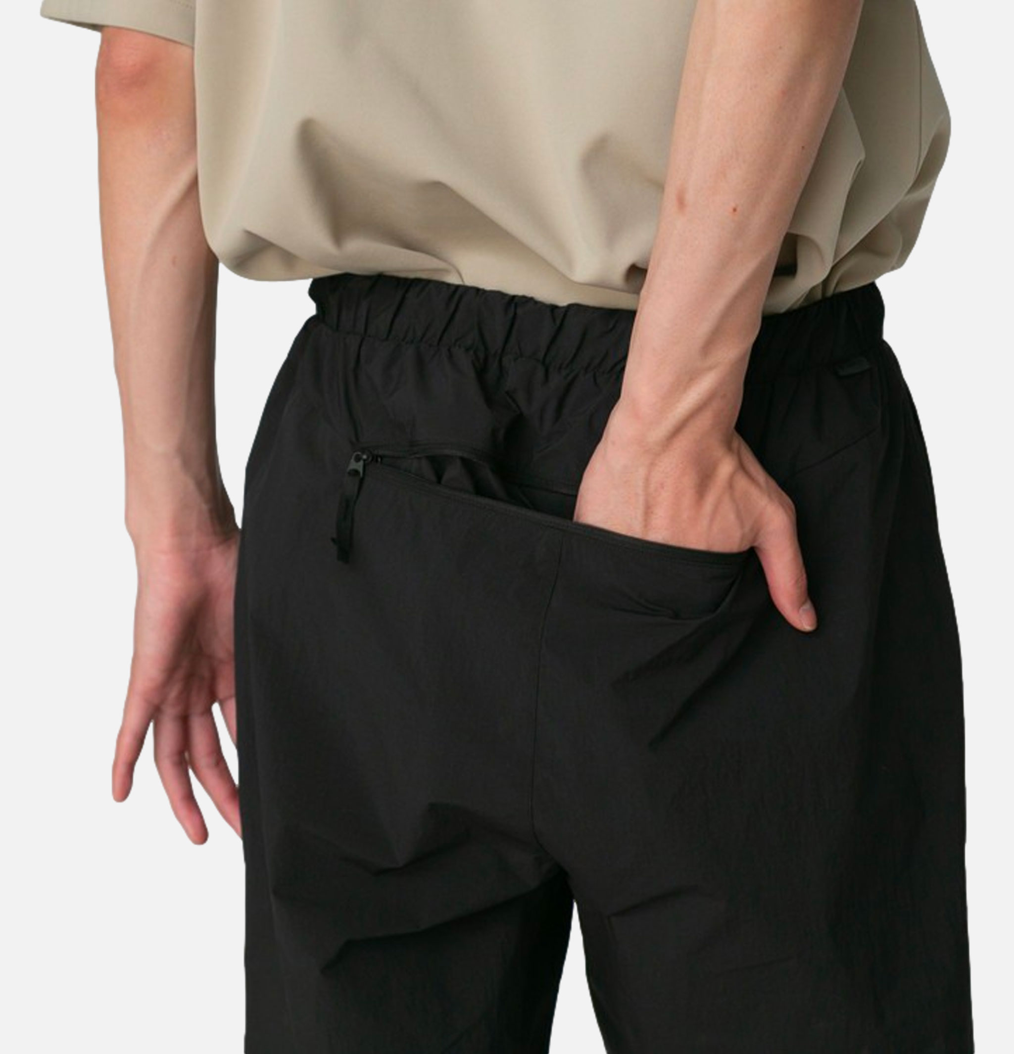 Snow Peak Nylon Tussah 2way Short Black