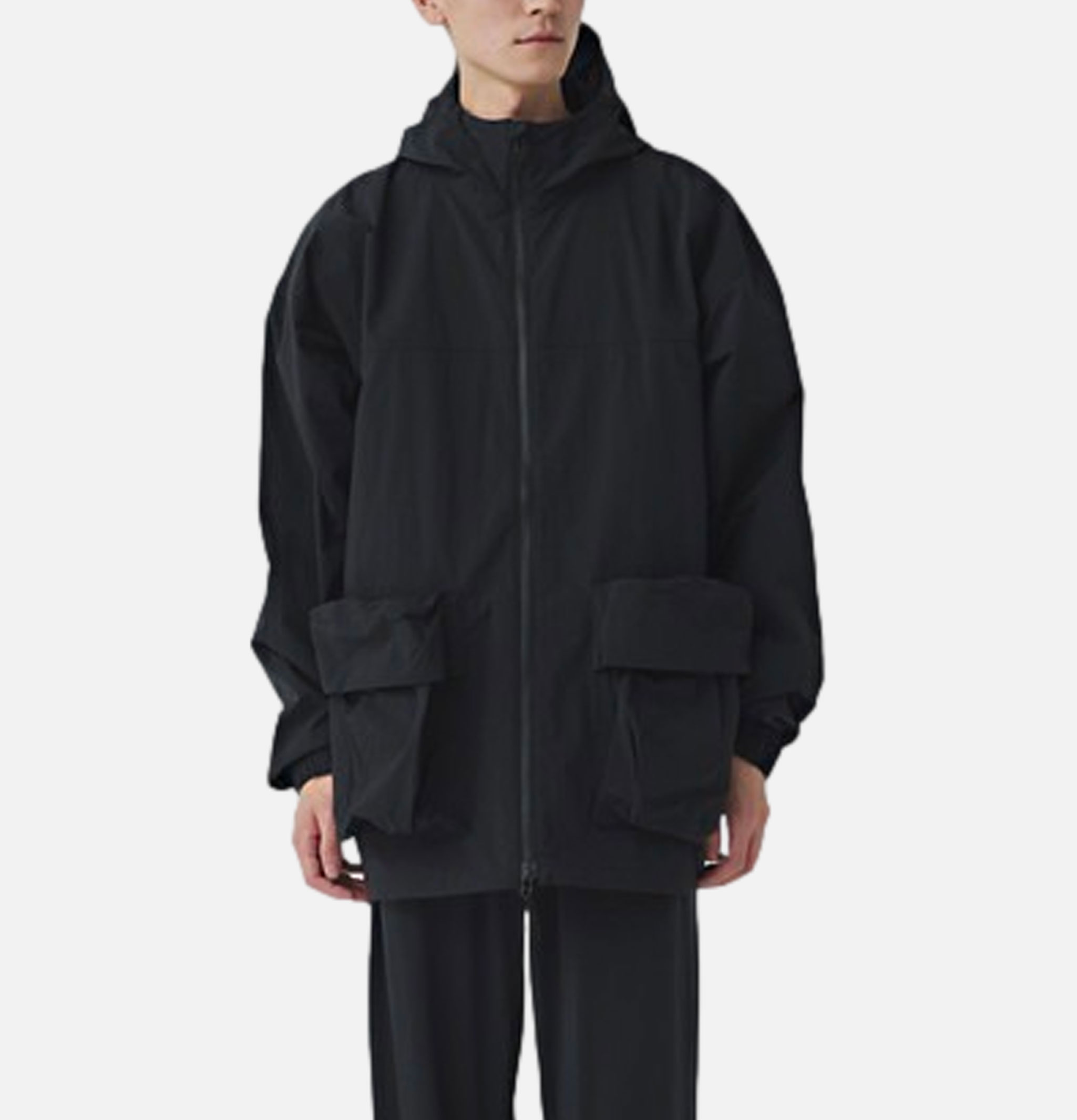 Snow Peak Nylon Tussah Jacket Noir