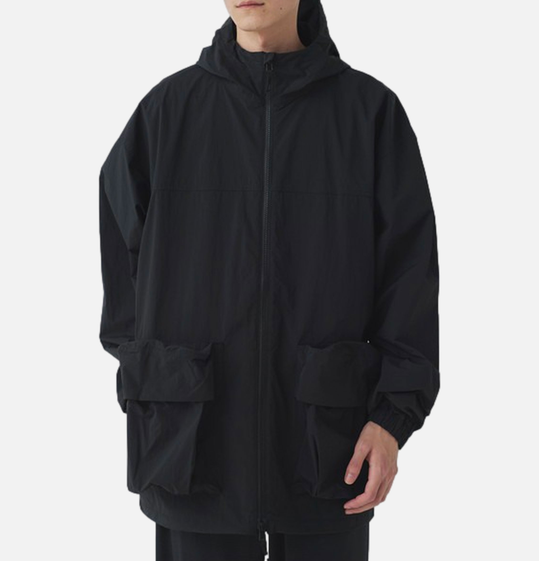 Snow Peak Nylon Tussah Jacket Noir