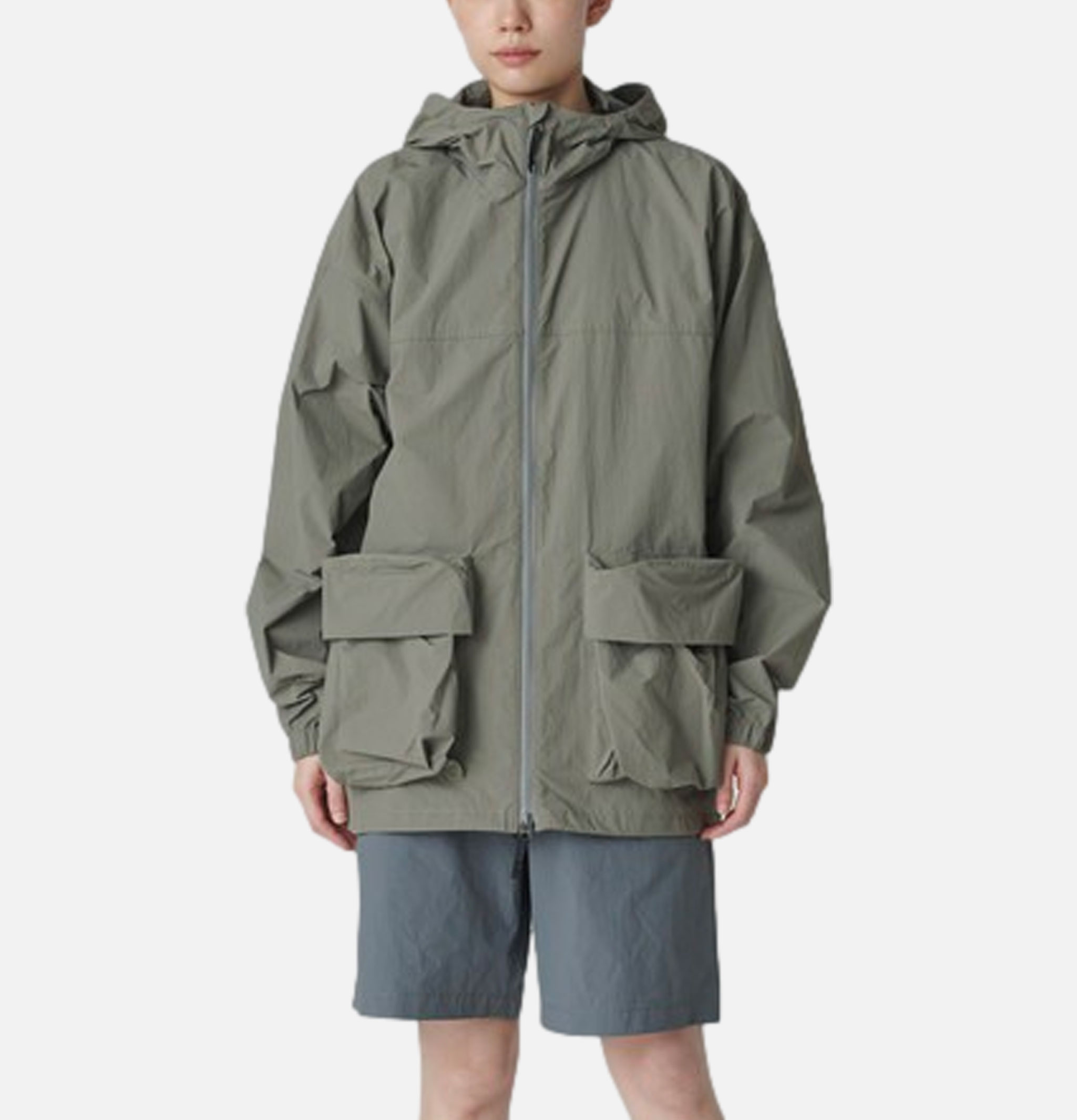 Snow Peak Nylon Tussah Jacket Olive