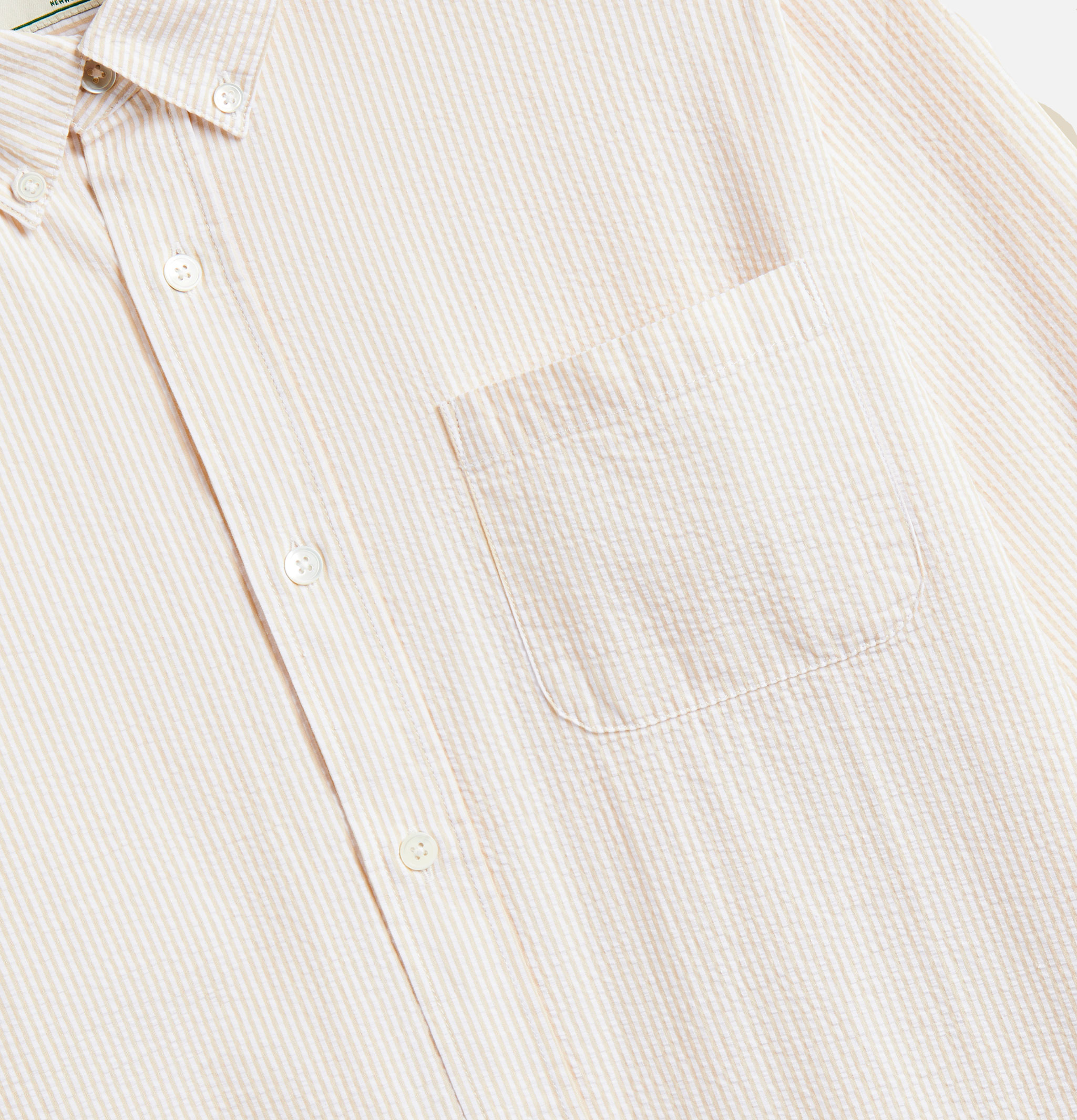 Snow Peak Shirt Atlantico Stripe Sand