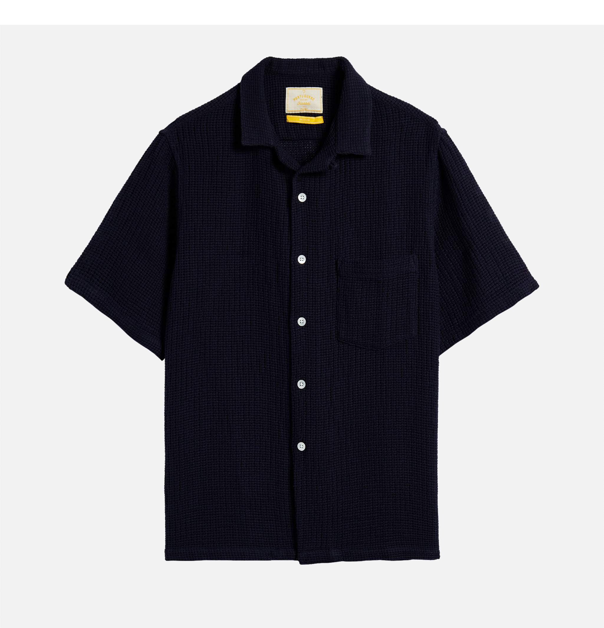 Portuguese Flannel Shirt Salva Navy