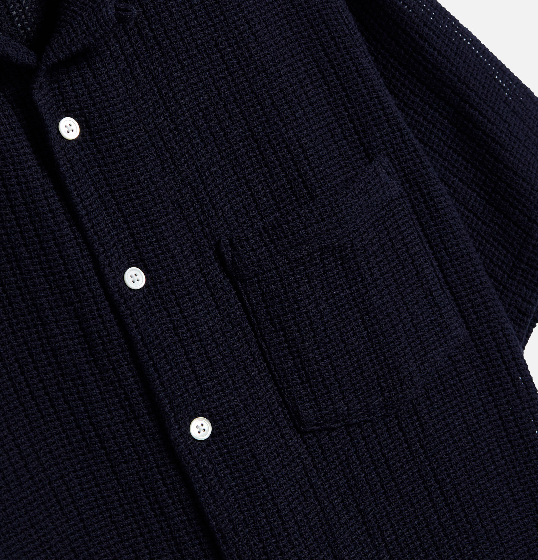 Portuguese Flannel Shirt Salva Navy