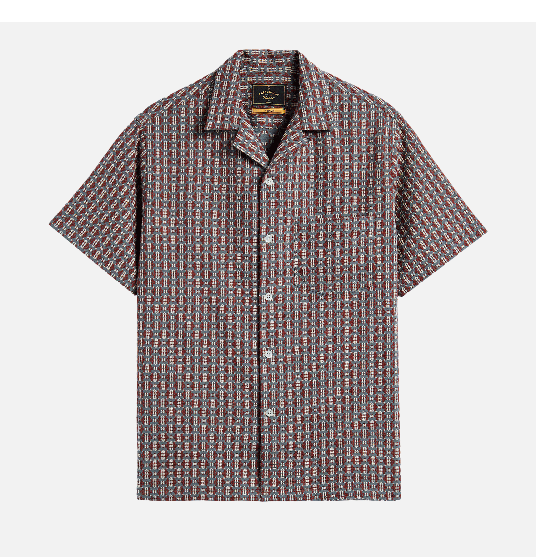Portuguese Flannel Chemise Abstract Tile