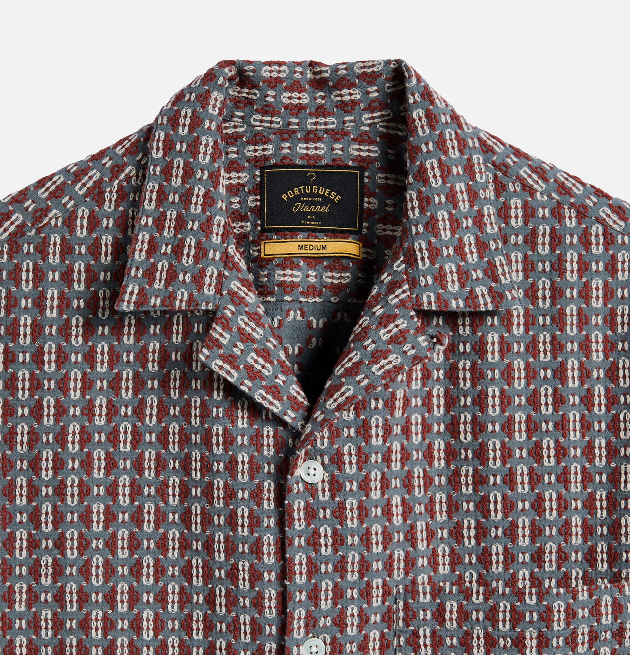 Portuguese Flannel Chemise Abstract Tile