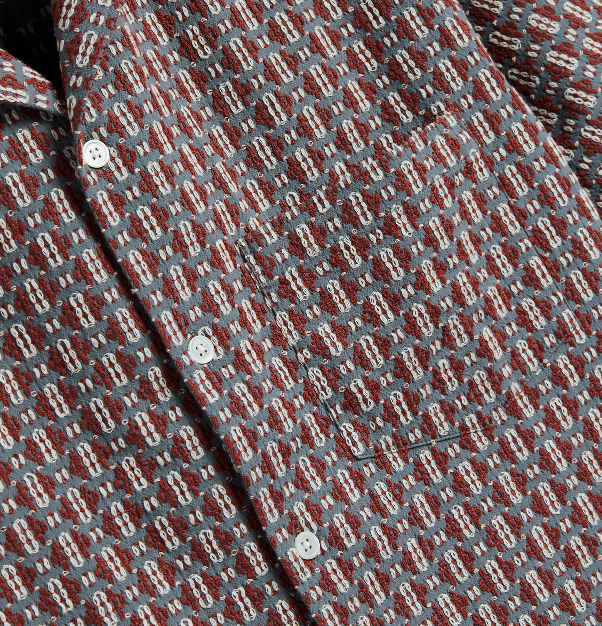 Portuguese Flannel Chemise Abstract Tile