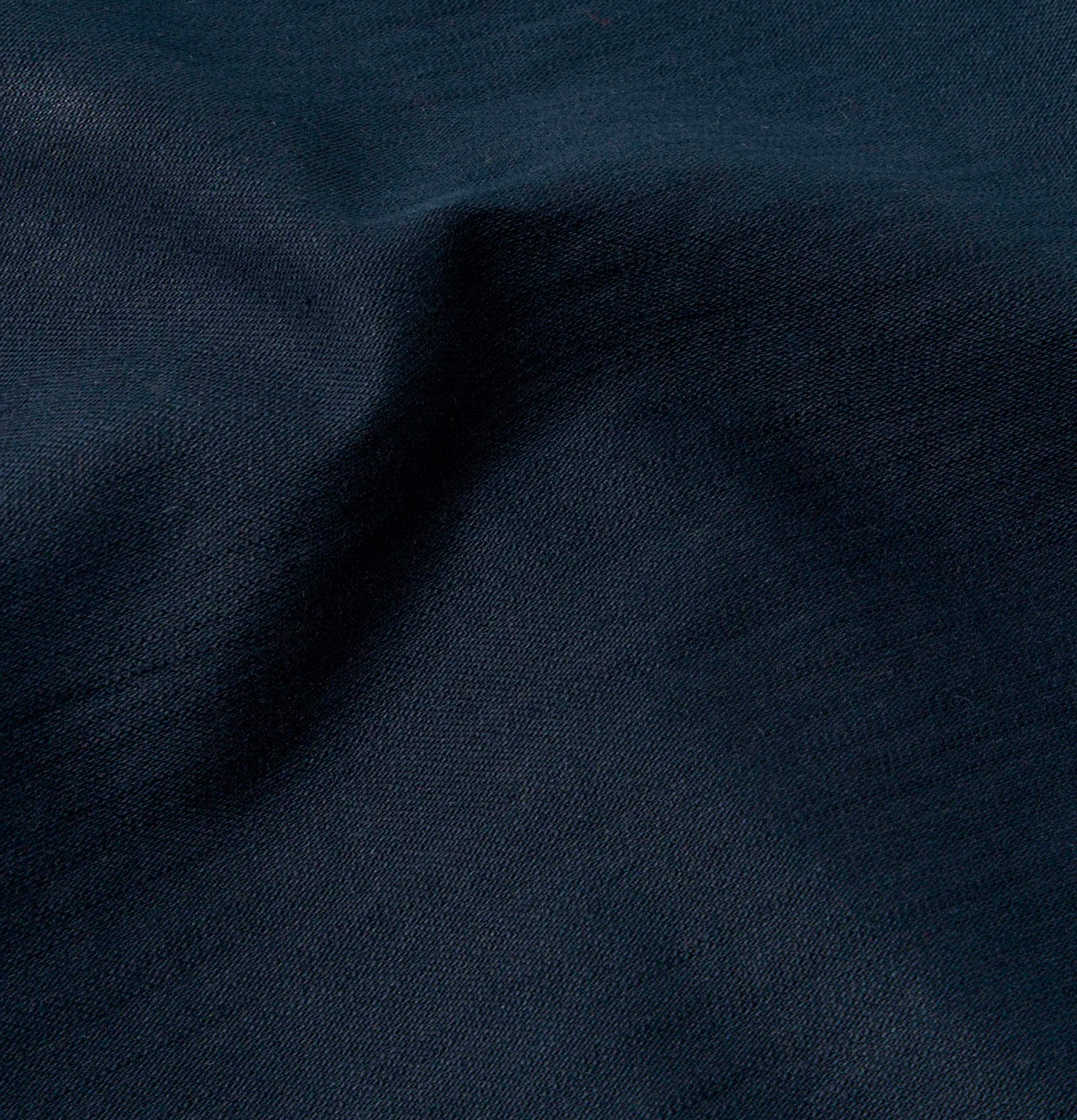 Universal Works Zip Liner Slub Sateen Navy