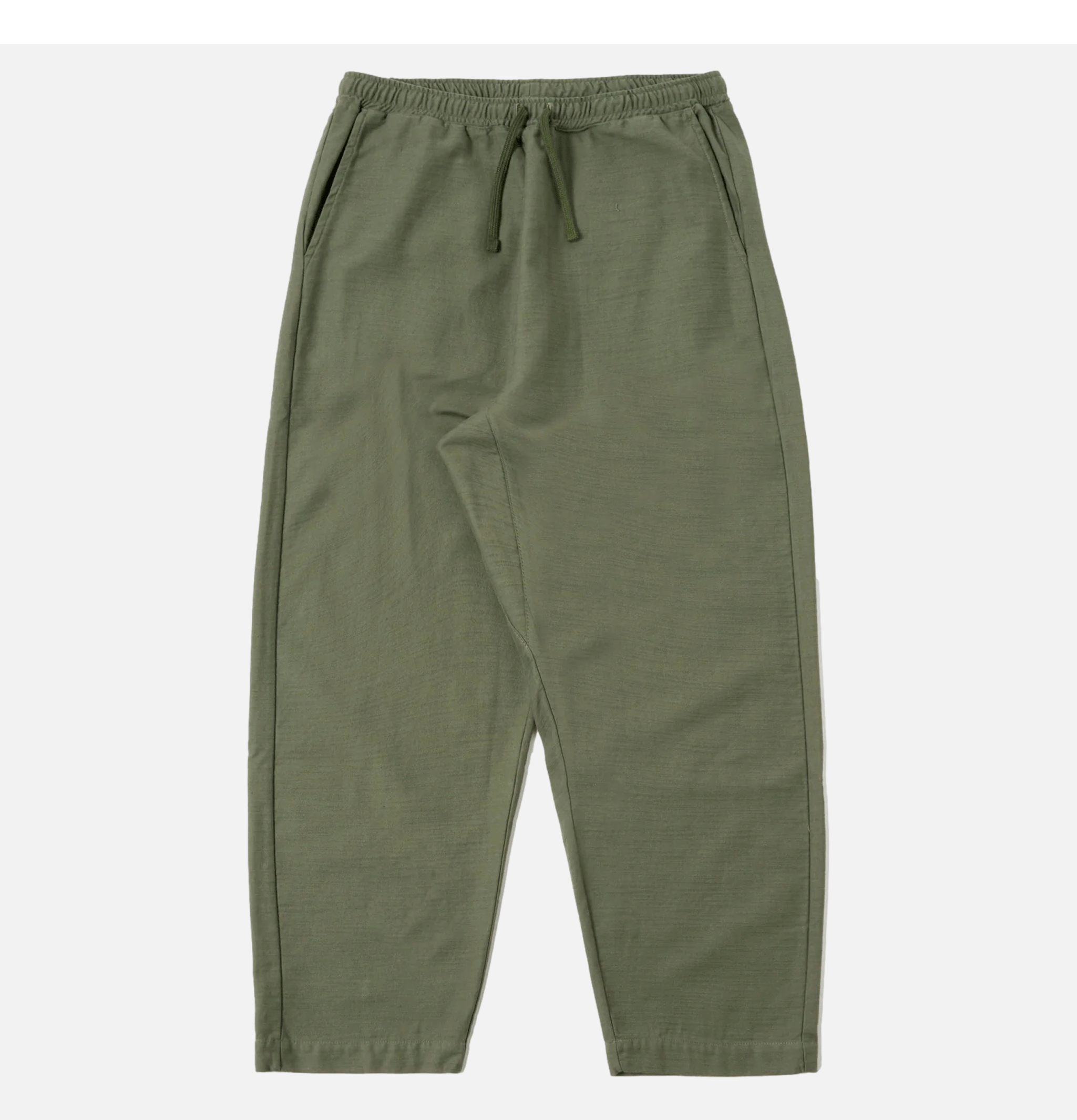 Universal Works Braga Pant Slub Sateen Olive
