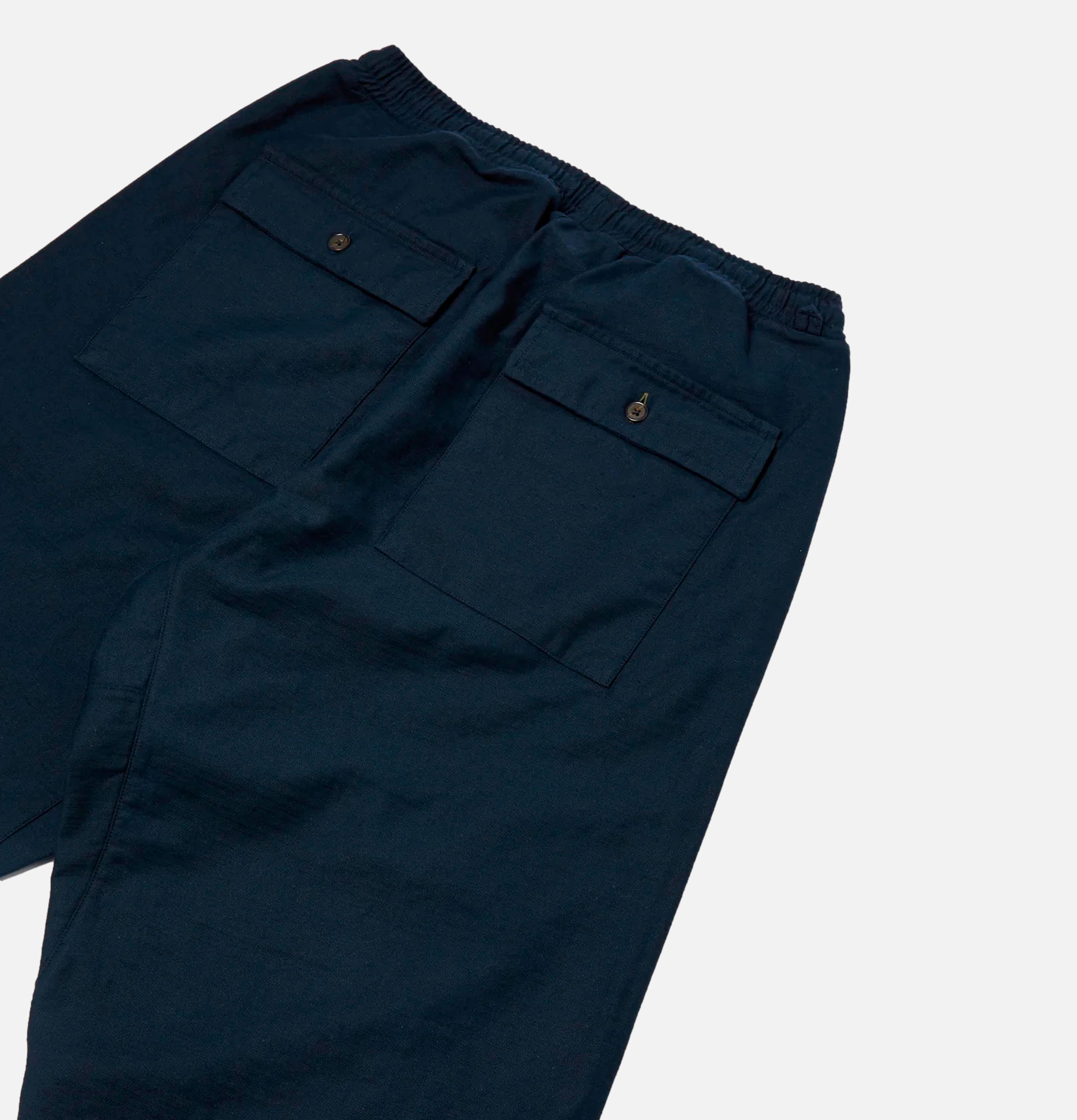 Universal Works Braga Pant Slub Sateen Navy