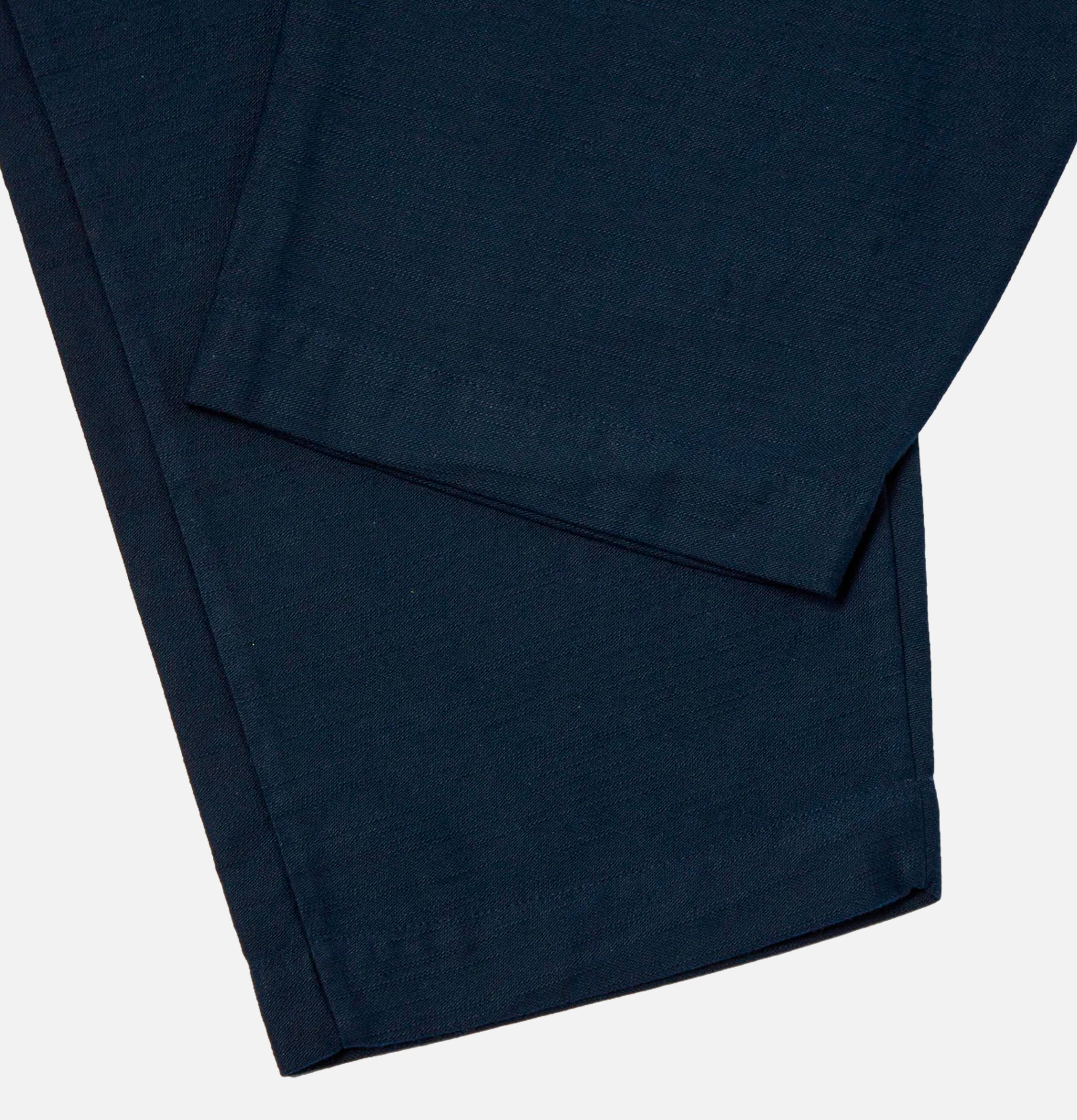 Universal Works Braga Pant Slub Sateen Navy