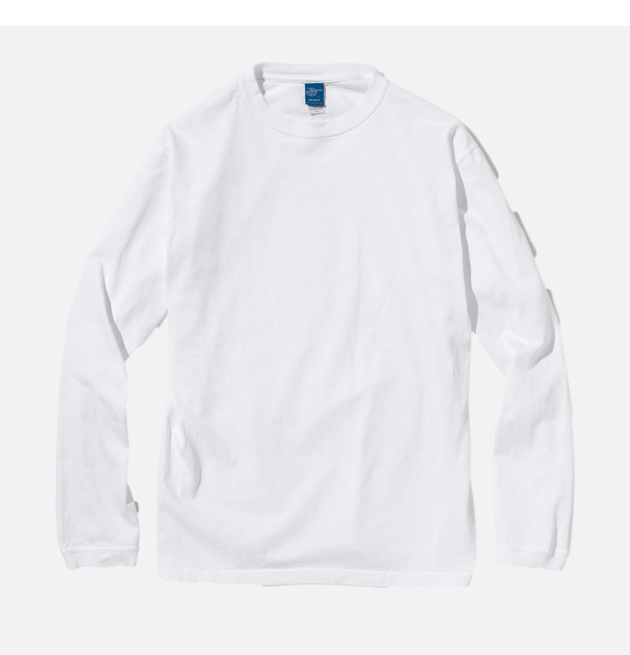 Good On Japan Ls Crew Tee White