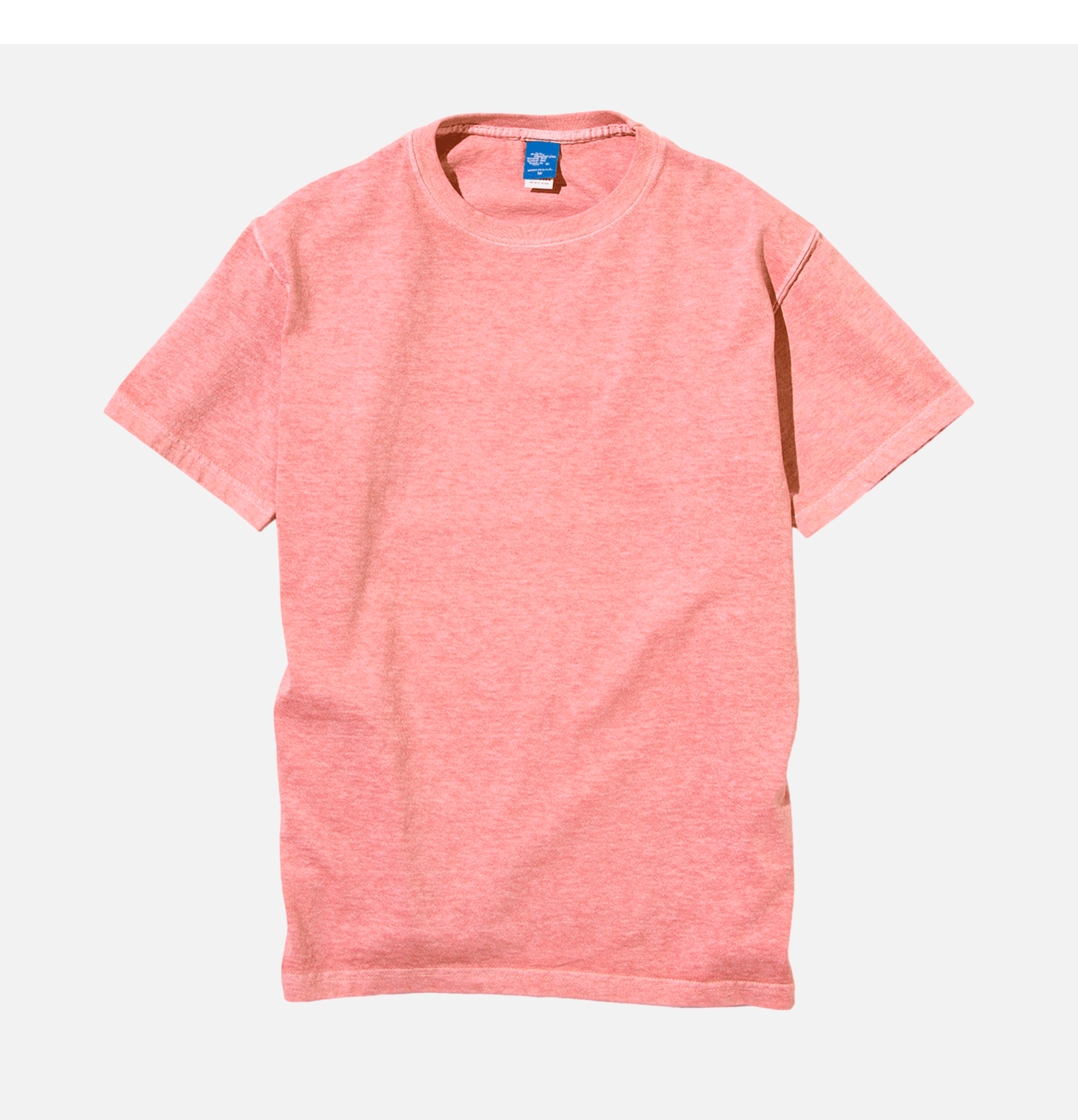 Good On Japan Crew Tee Coral