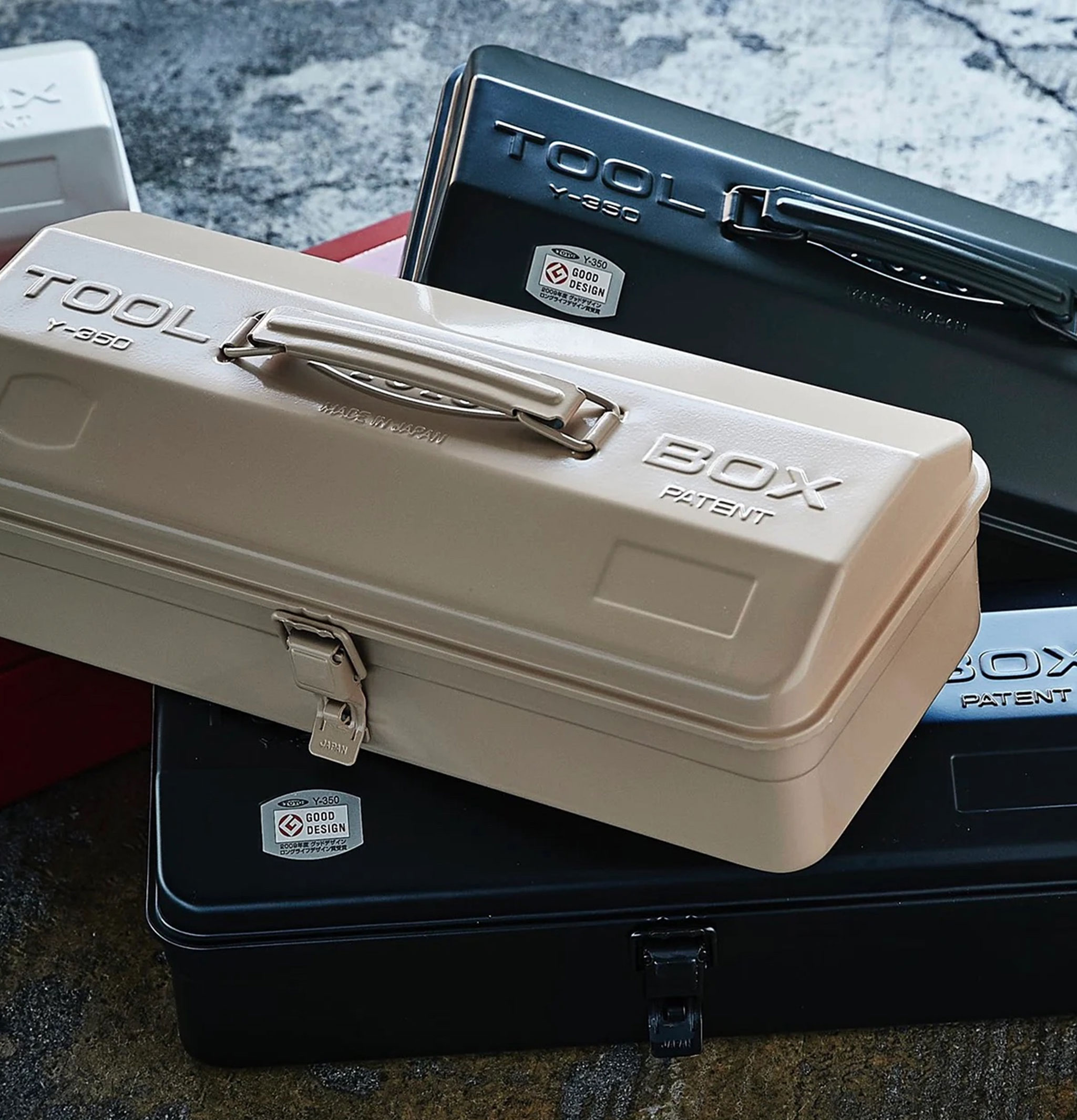 Toyo Steel Toolbox Y350 Black
