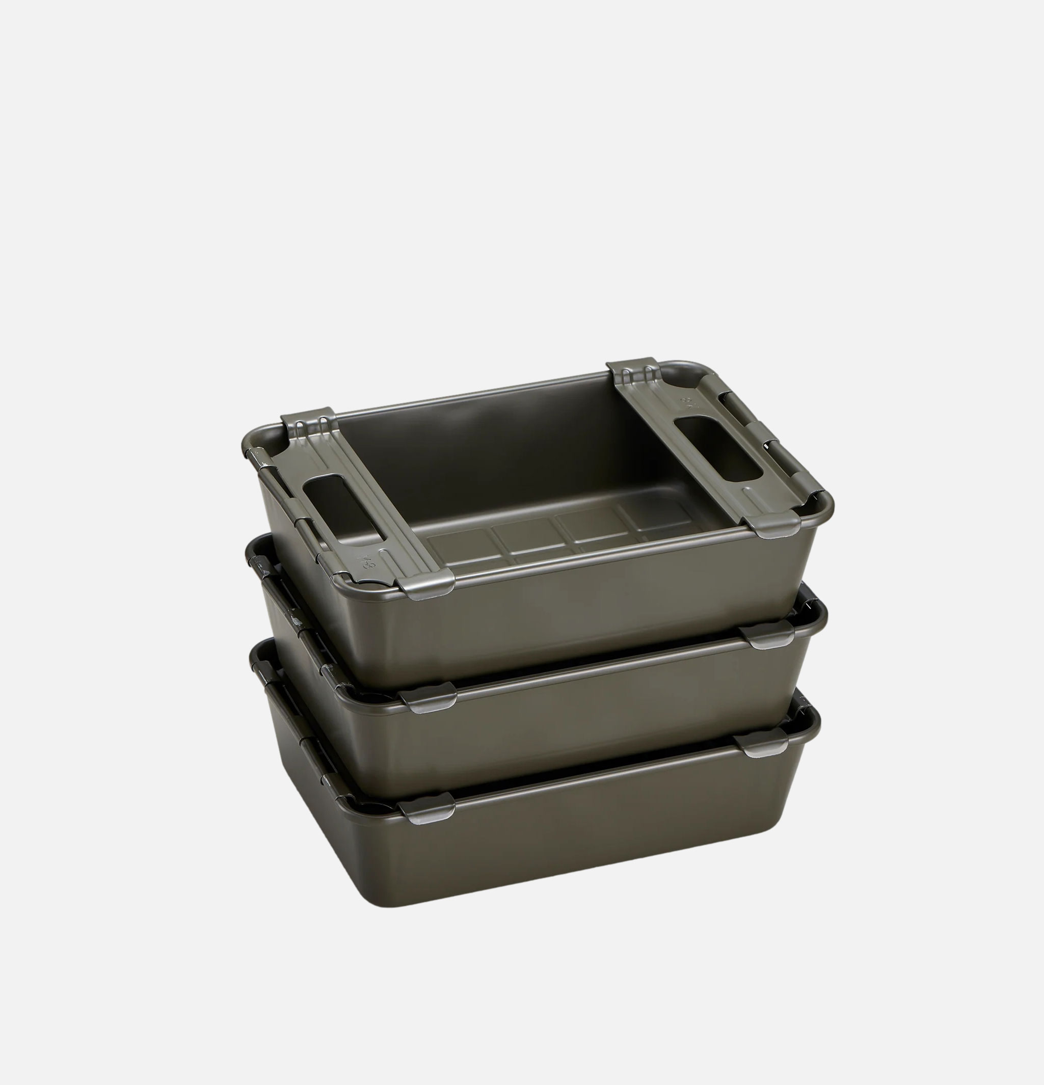 Toyo Steel Parts Box M8 Khaki