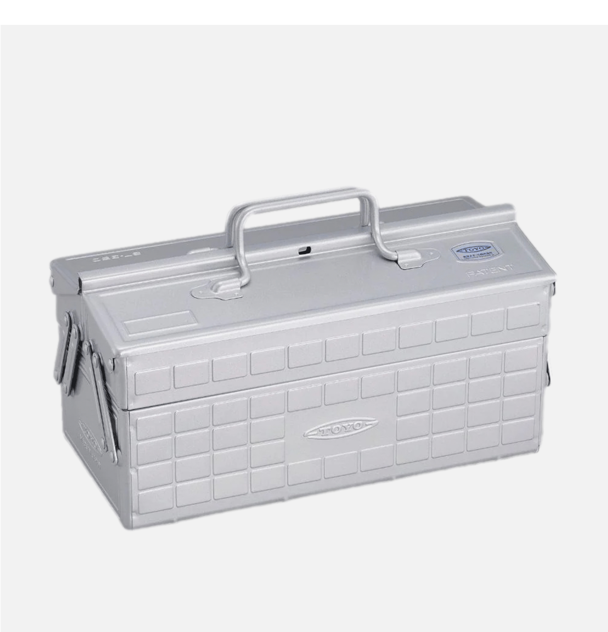 Toyo Steel Cantilever Toolbox ST-350 Silver