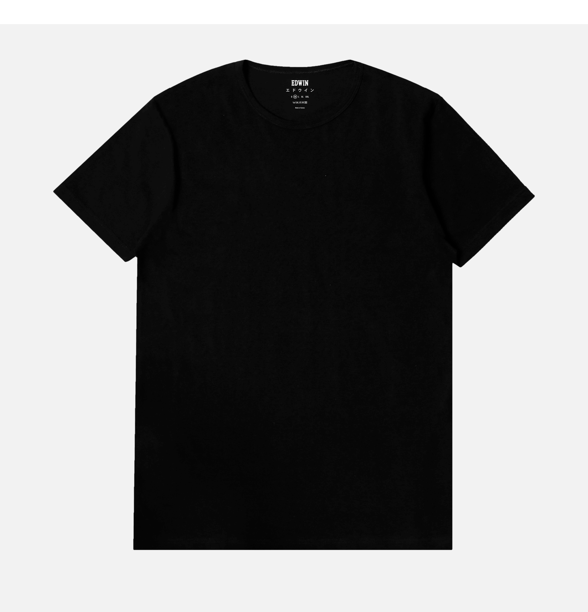 Edwin T-shirt Double Pack Black