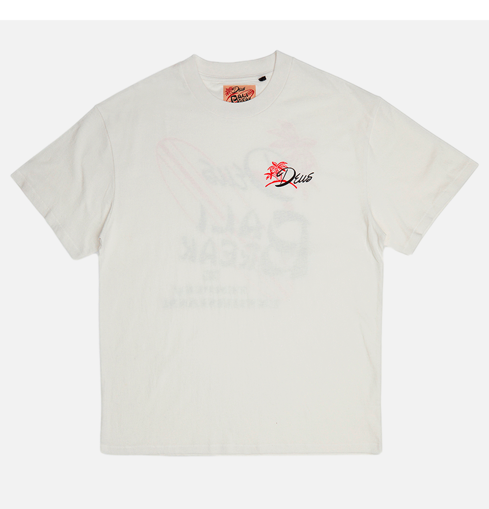 Deus Ex Machina Tee-shirt Breaker Vintage White