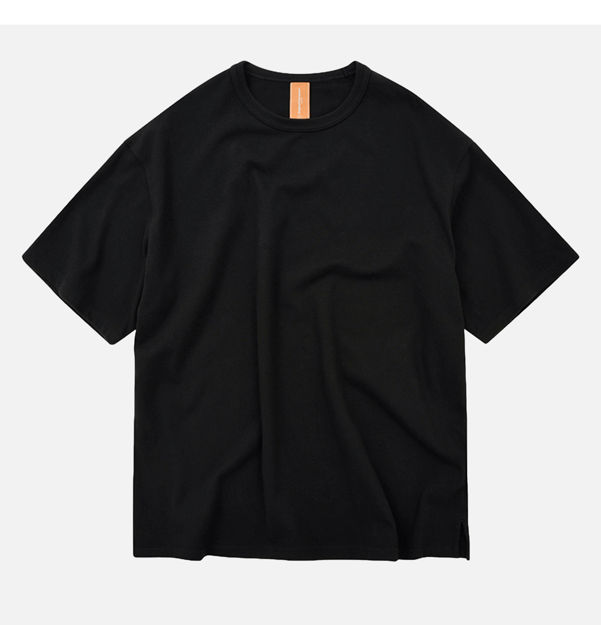 Frizmworks Double Rib Oversized Tee Black
