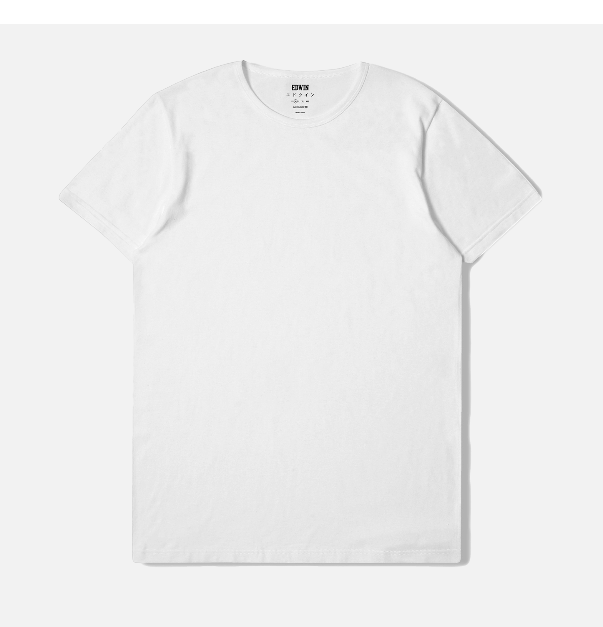 Edwin Double Pack SS White