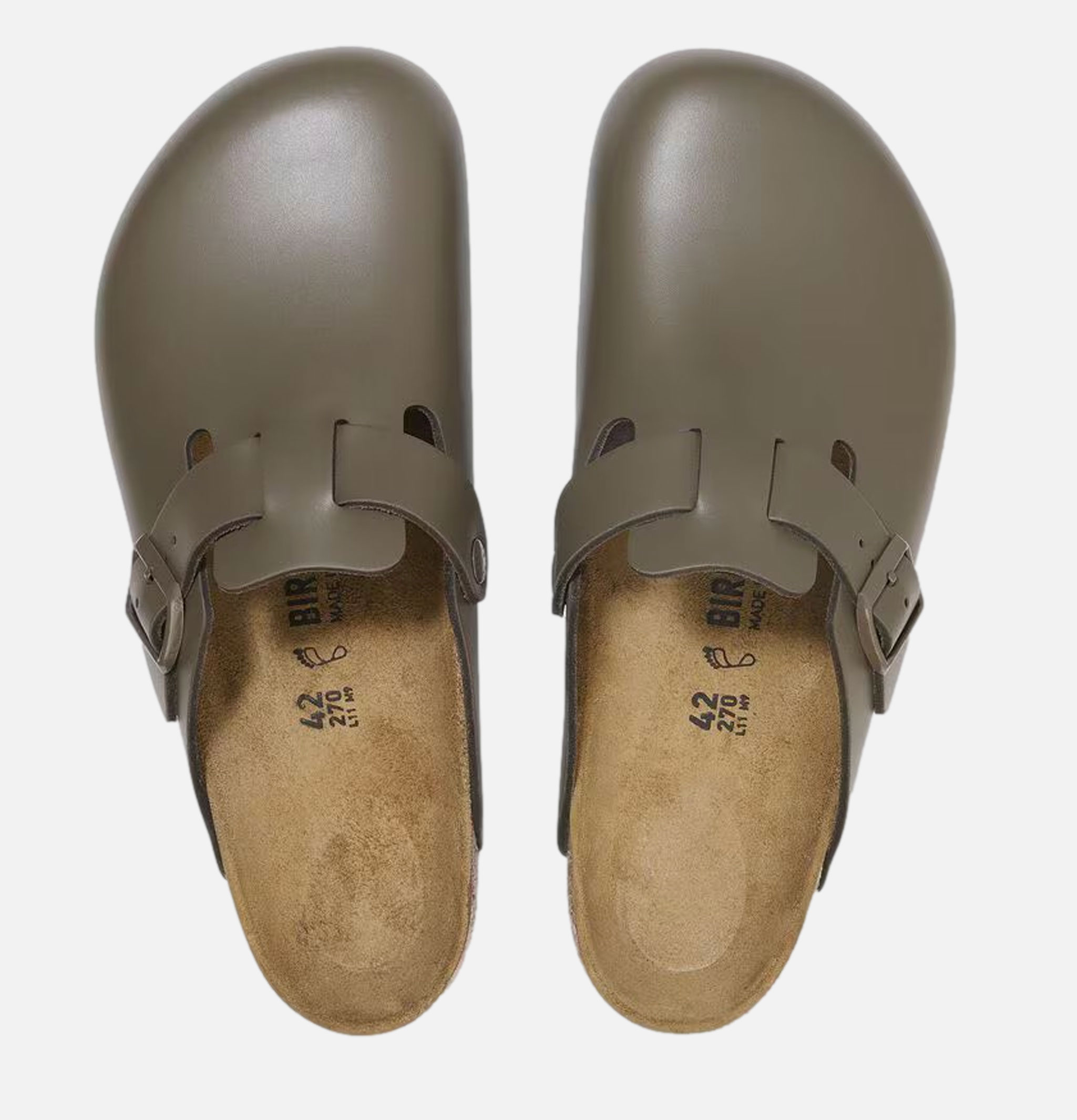 Birkenstock Boston Narrow Concret Gray (Étroite)