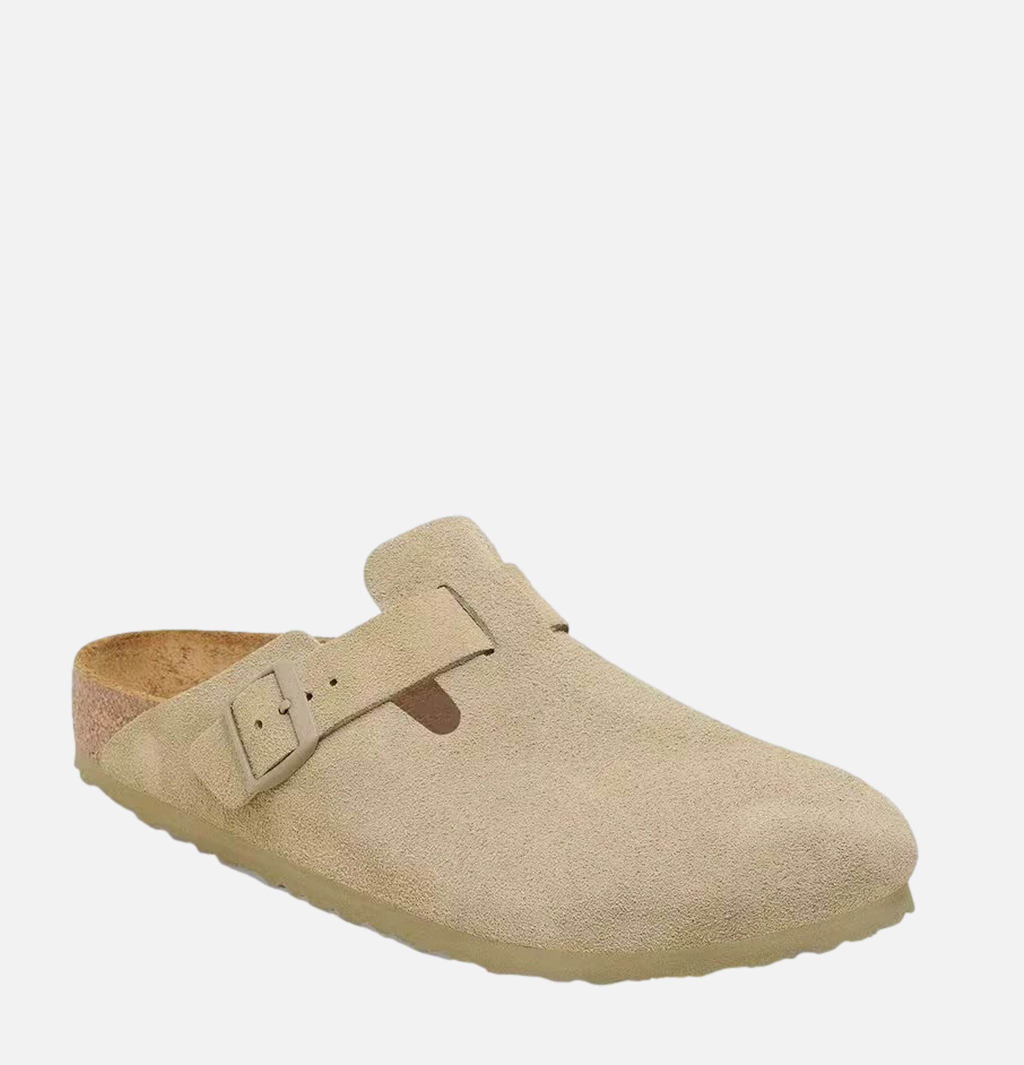Birkenstock Boston Narrow Faded Étroite Khaki