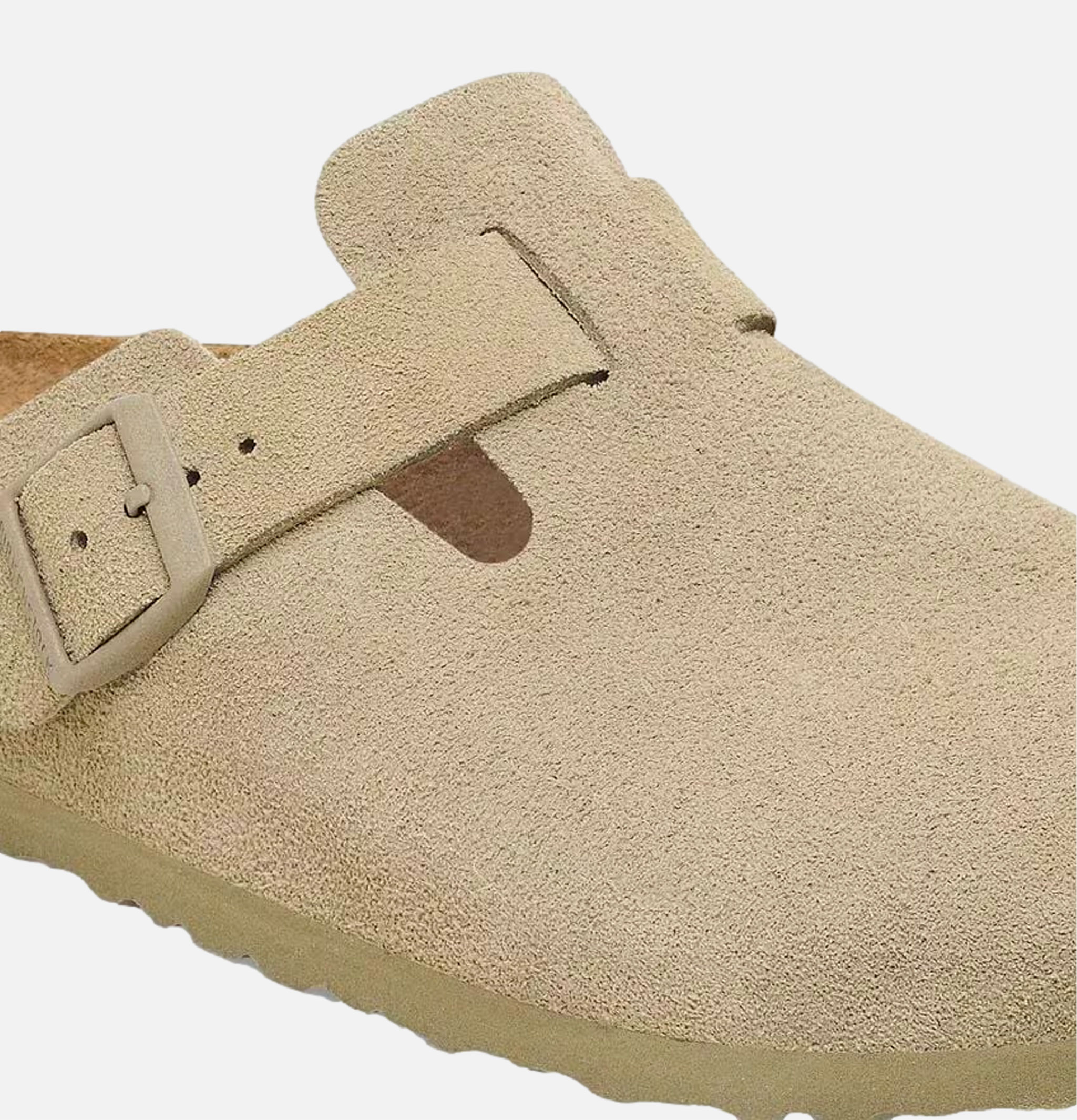 Birkenstock Boston Narrow Faded Étroite Khaki