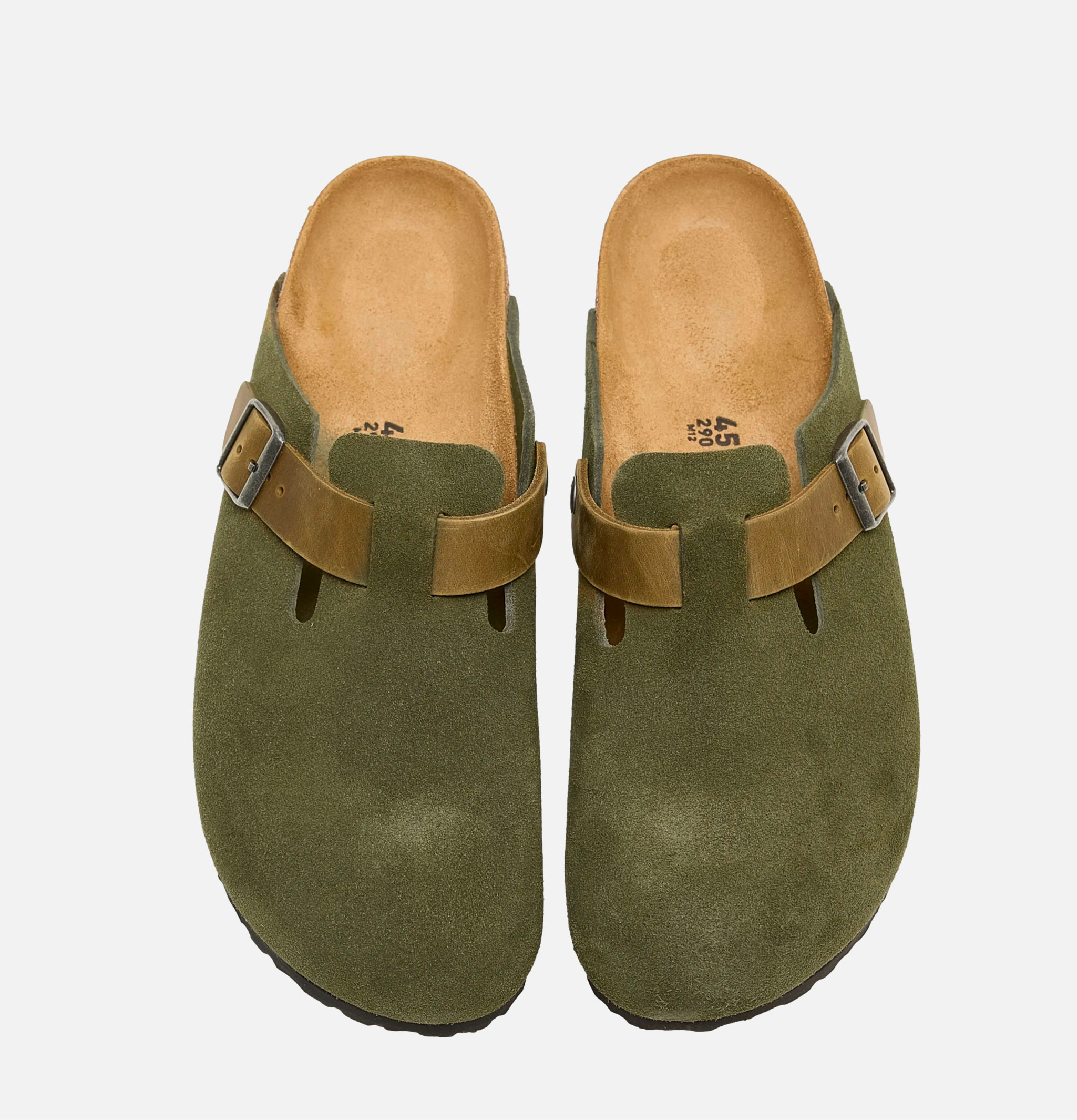 Birkenstock Boston Mixed Leather Thyme
