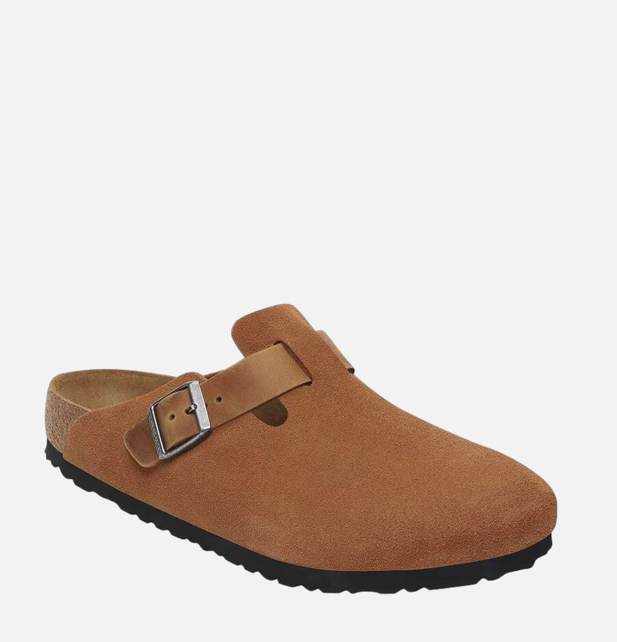 Birkenstock Boston Narrow Straight Cognac