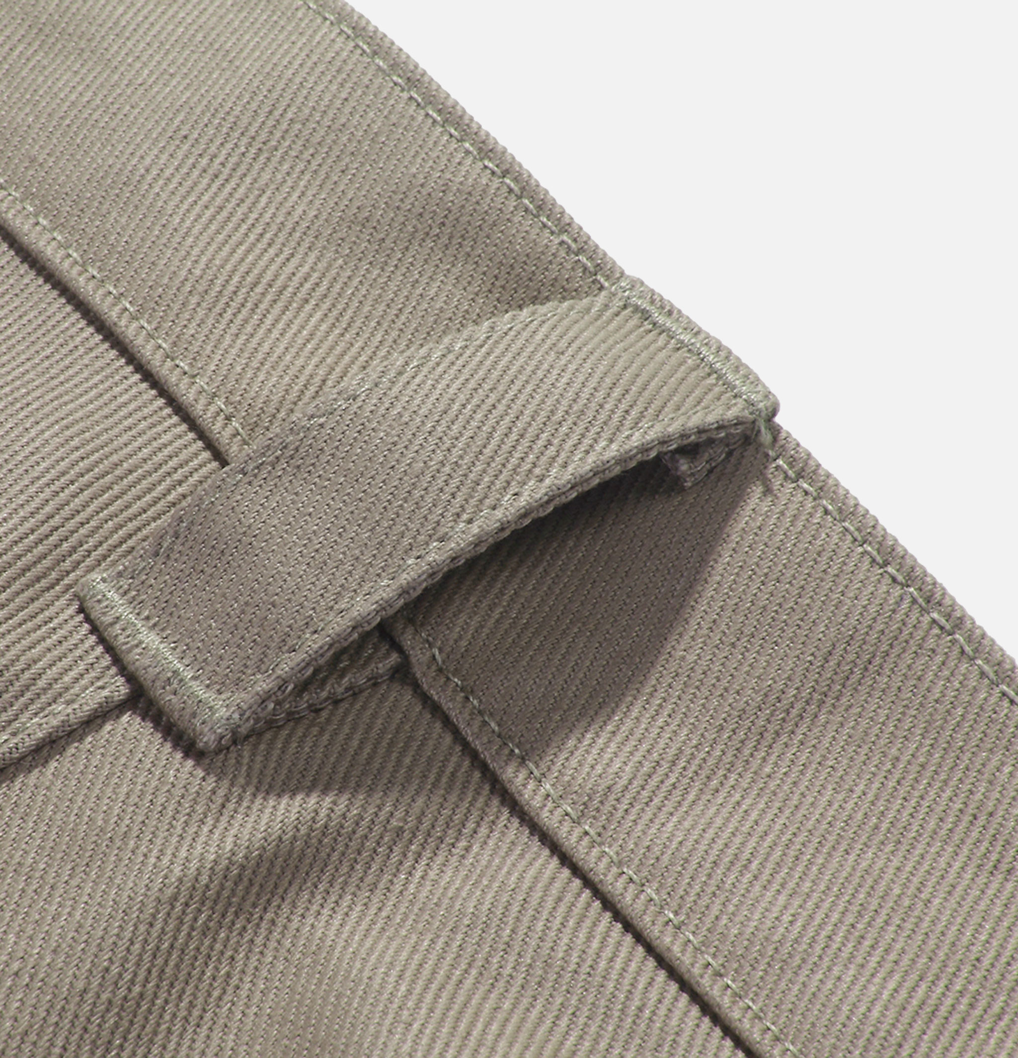Standard Types Naval Trousers Zipper Beige