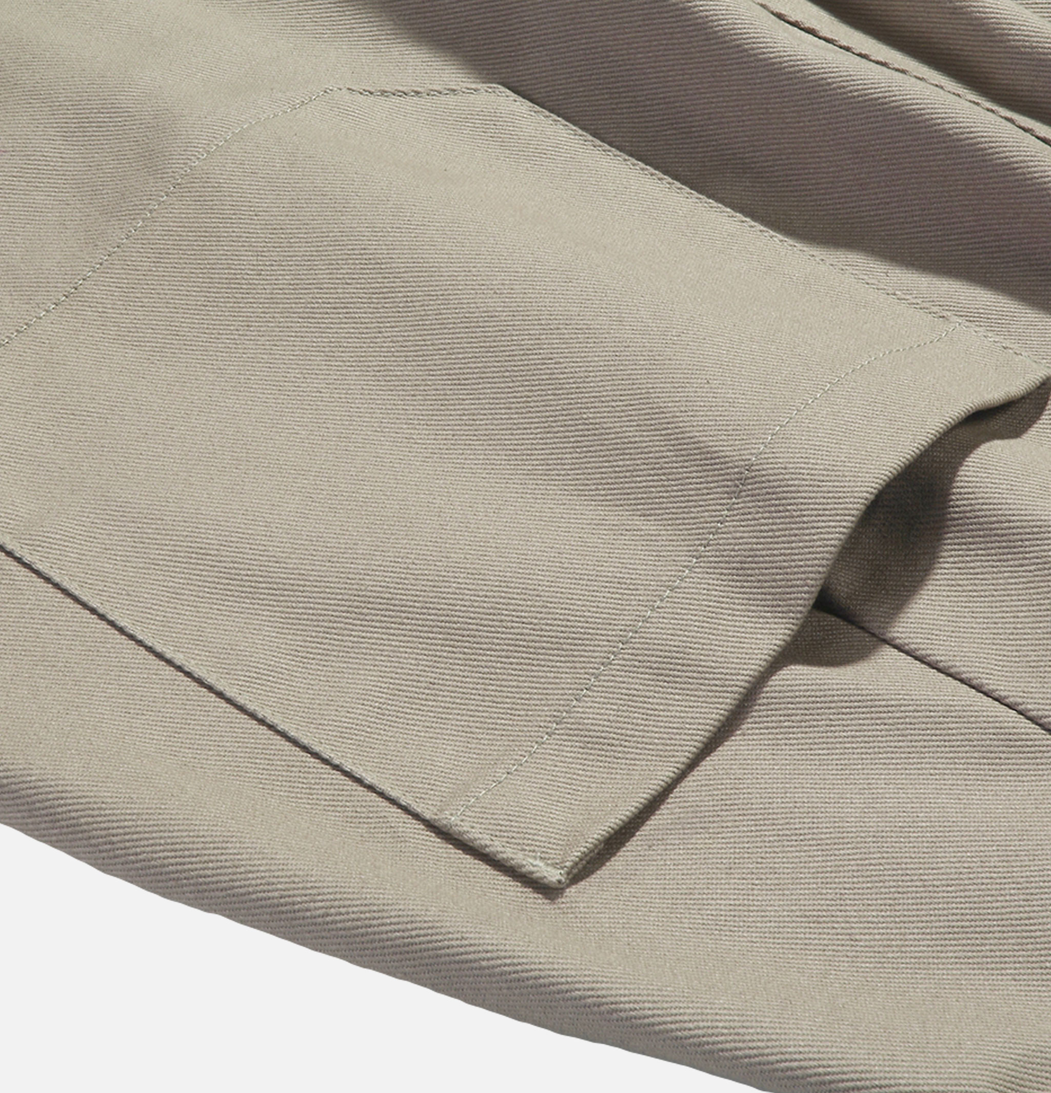 Standard Types Naval Trousers Zipper Beige