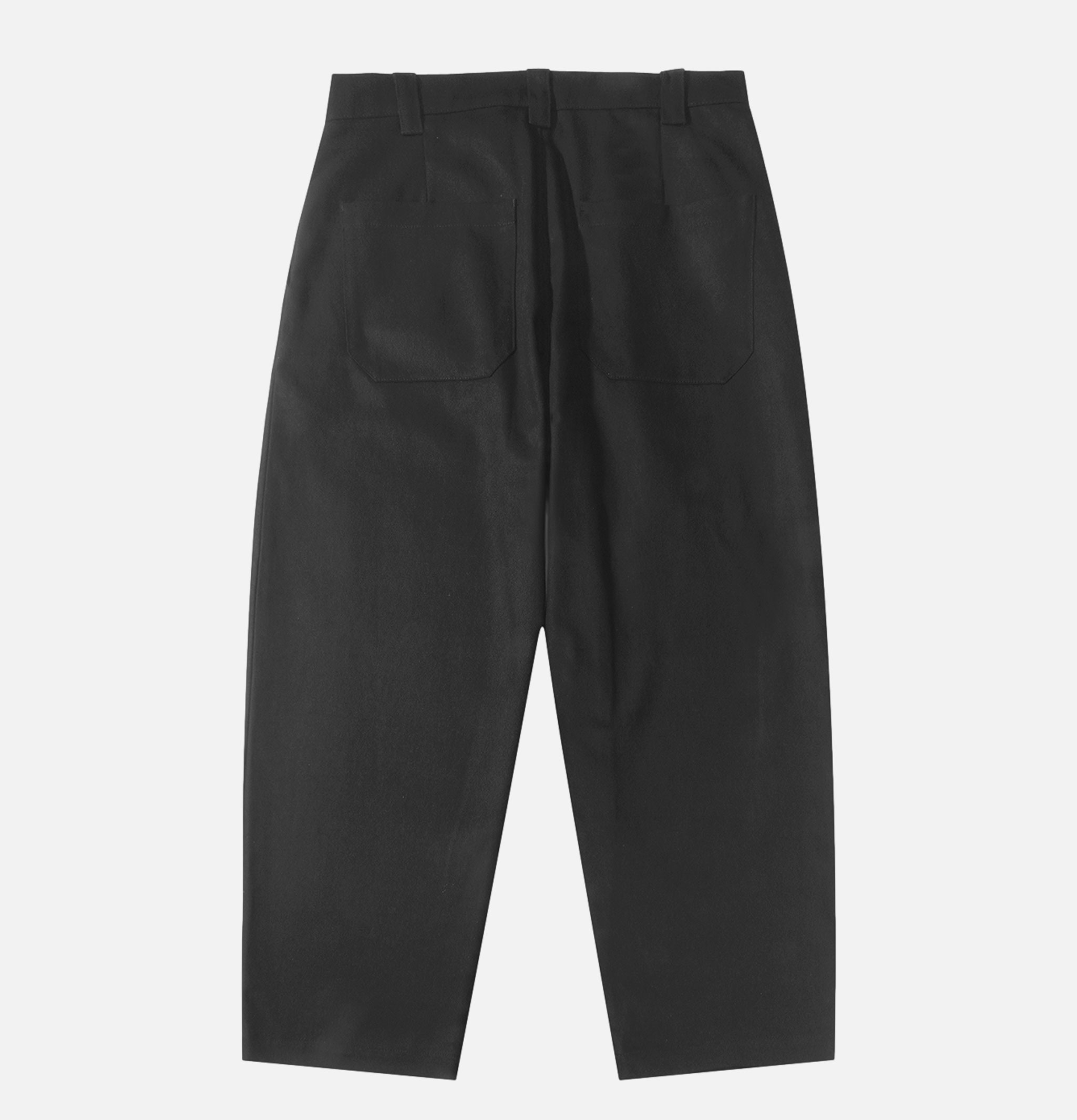 Standard Types Naval Trousers Zipper Black