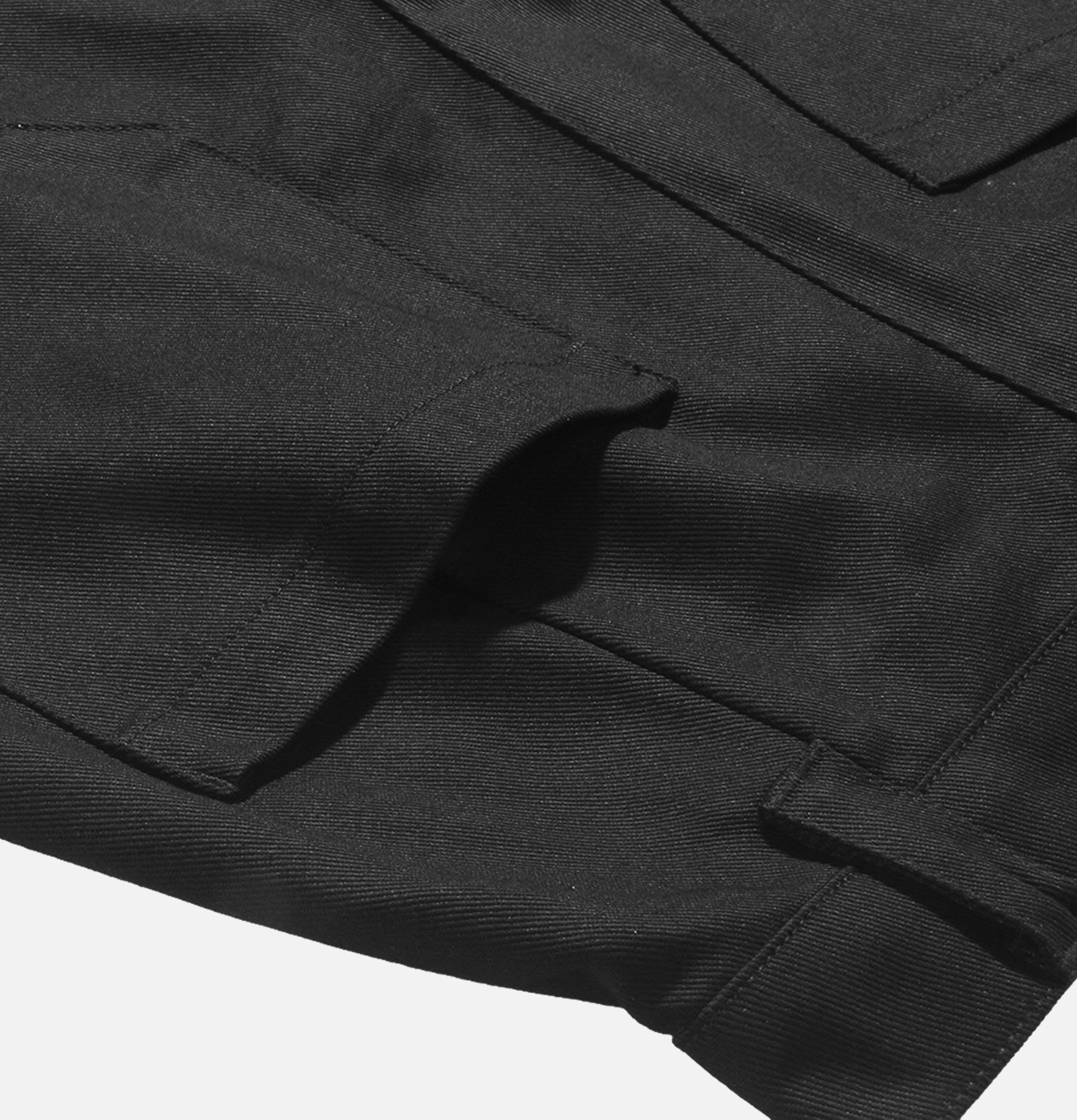 Standard Types Naval Trousers Zipper Black