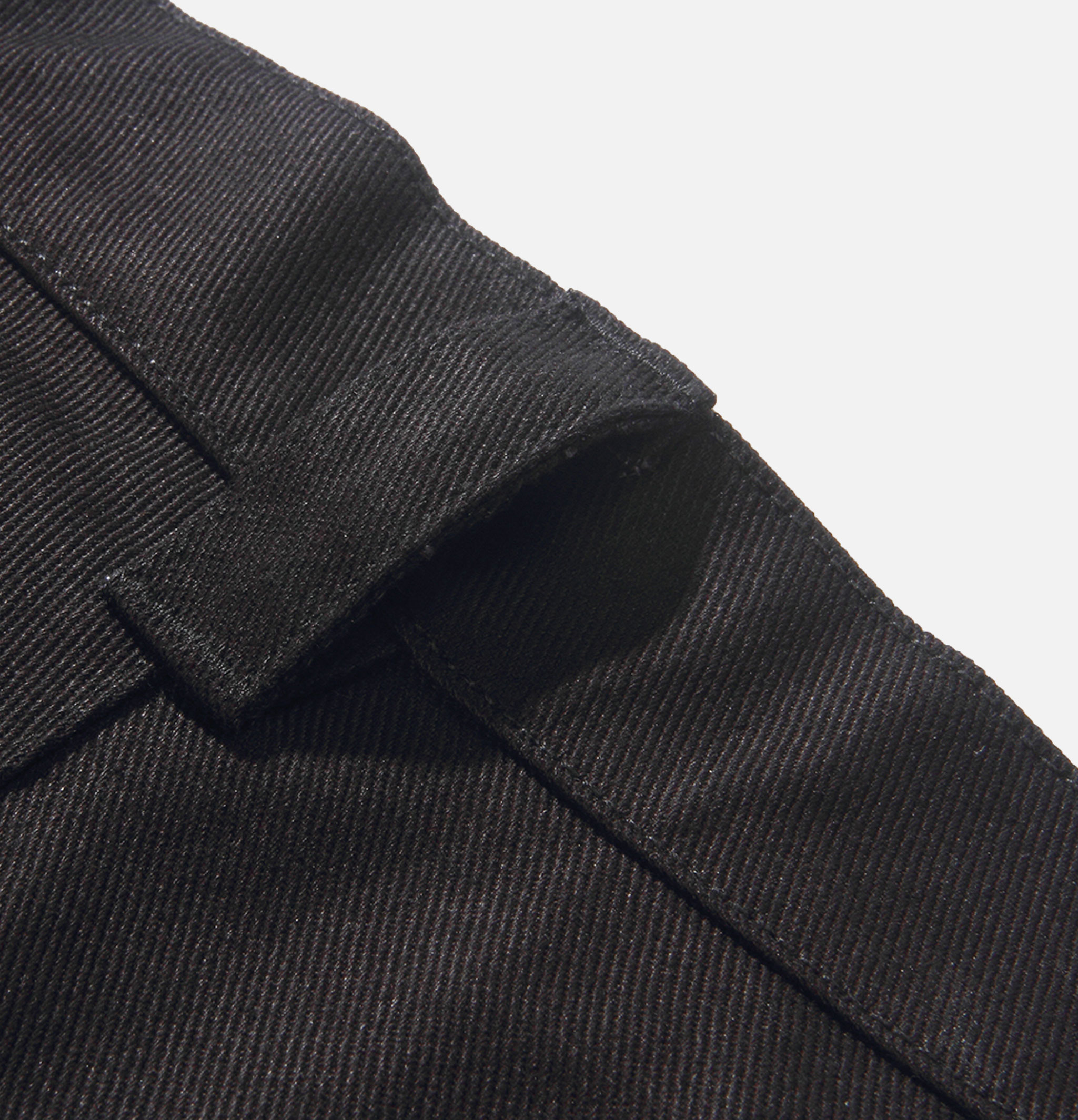 Standard Types Naval Trousers Zipper Black