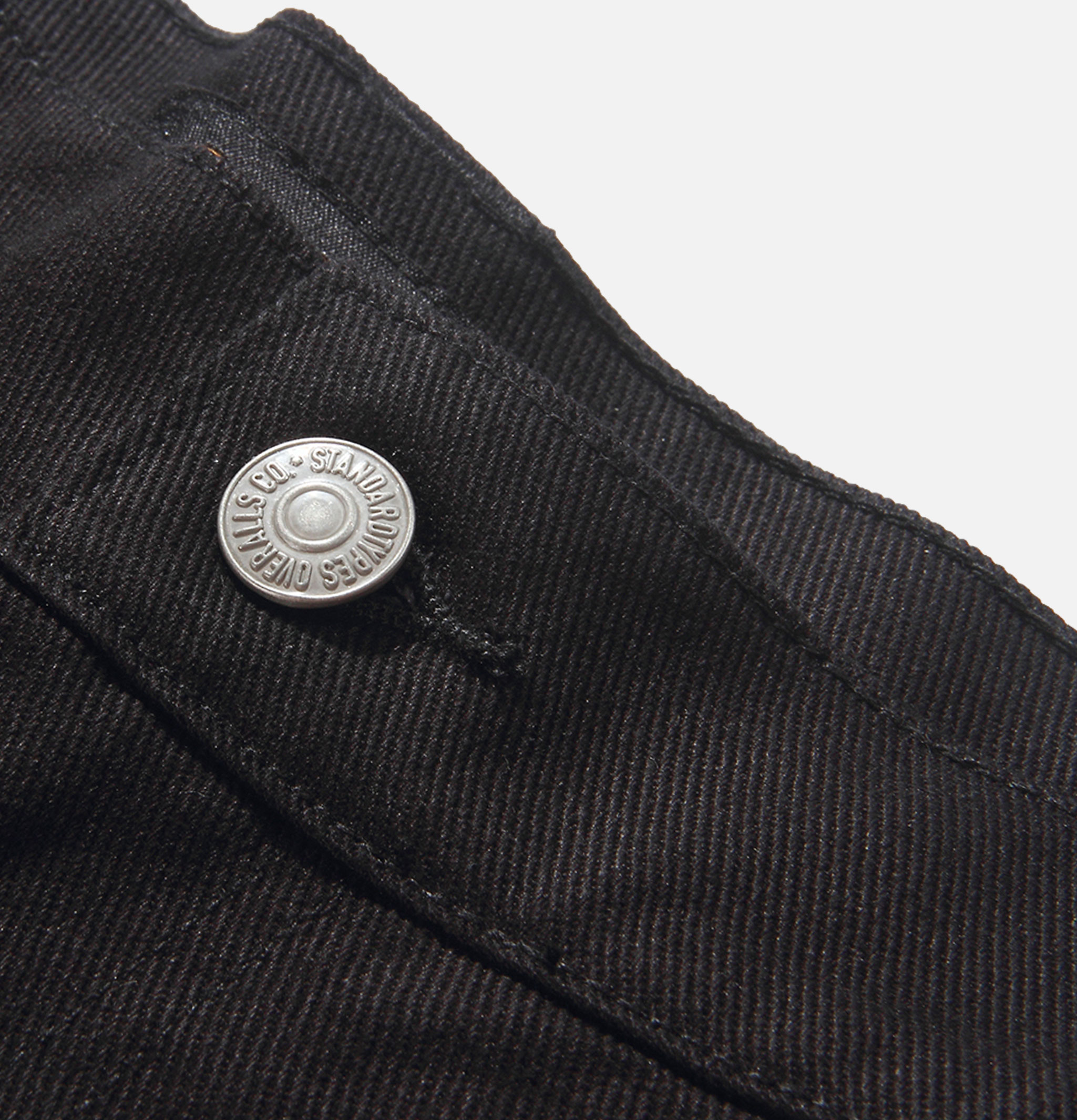Standard Types Naval Trousers Zipper Black