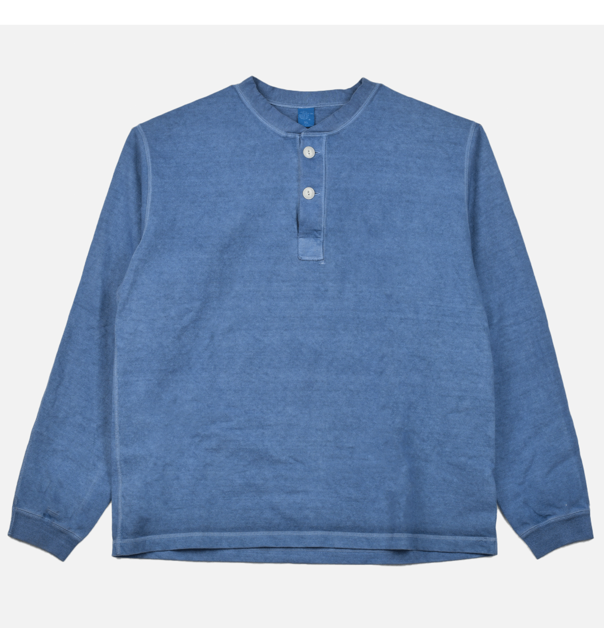 Good On Ls Heavy Henley Tee Ajisai