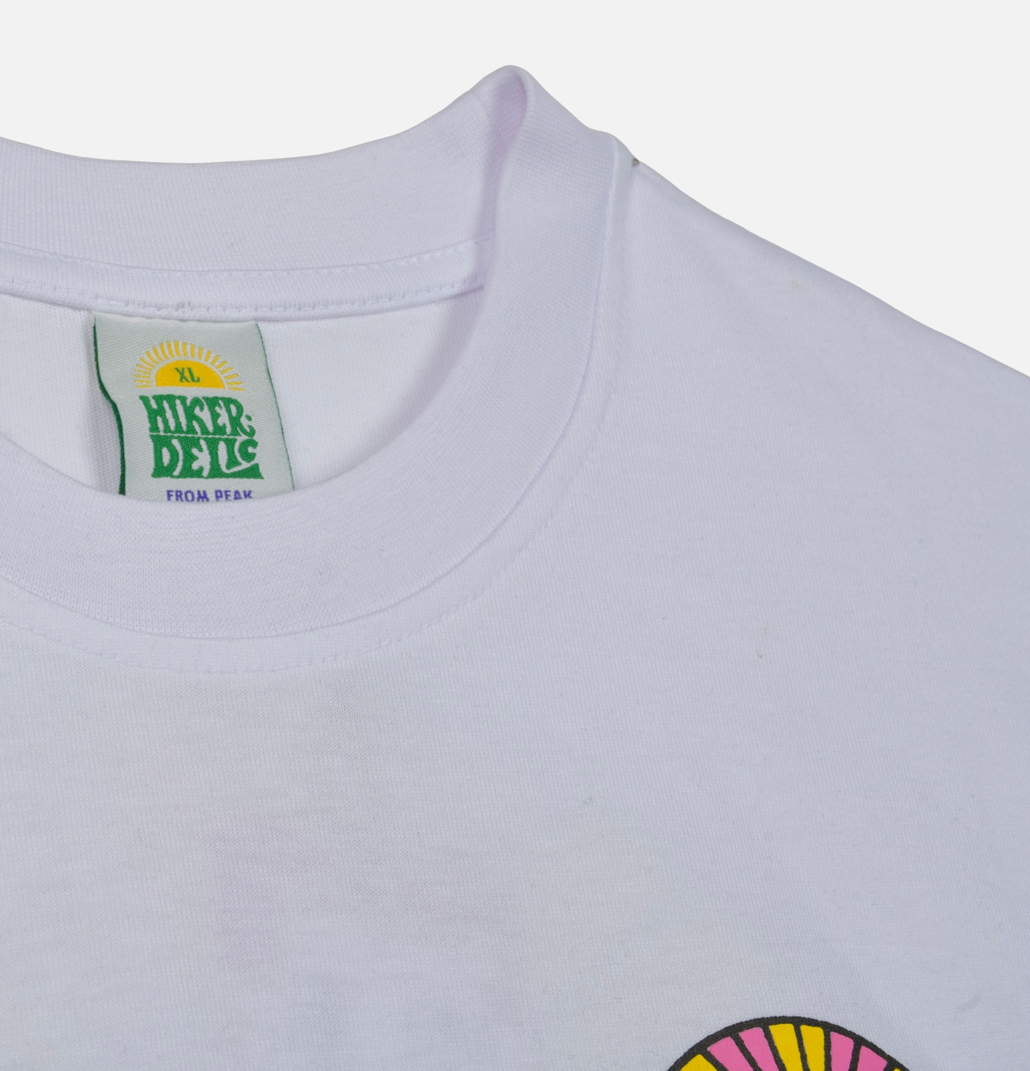 Hikerdelic Orginal Logo Tee White