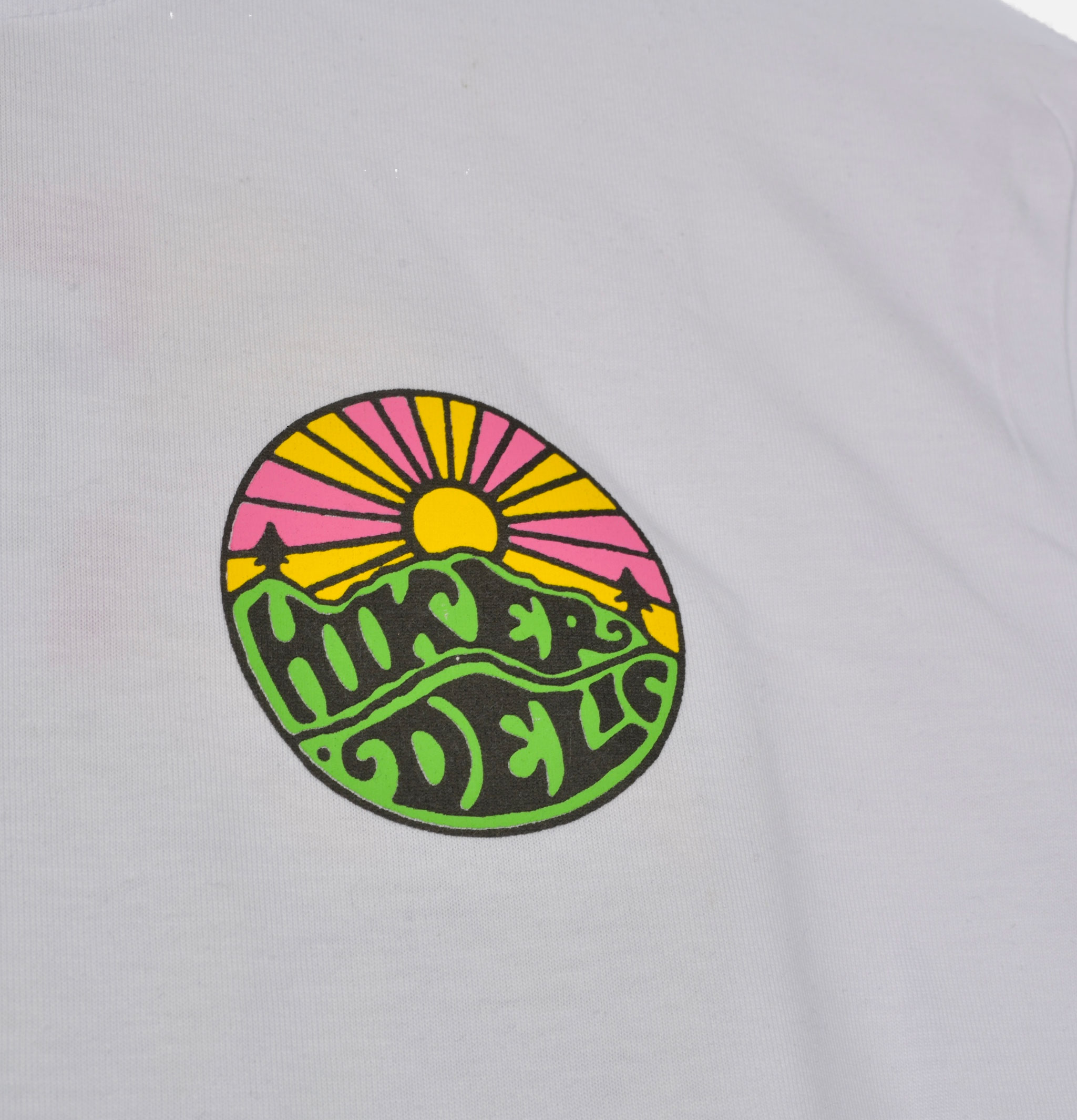 Hikerdelic Orginal Logo Tee White
