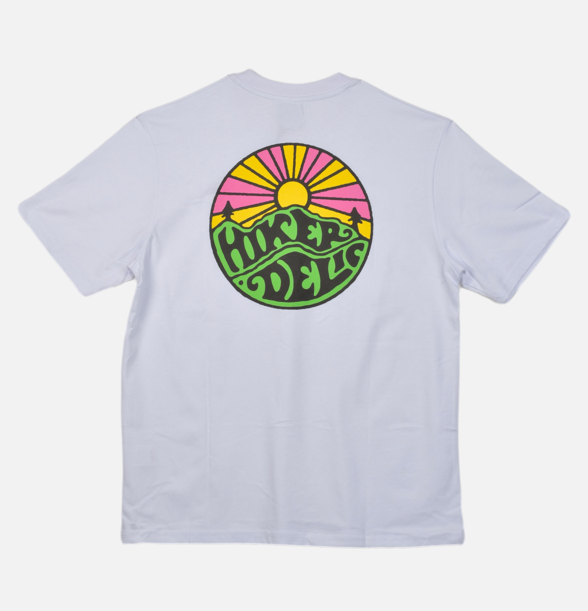 Hikerdelic Orginal Logo Tee White