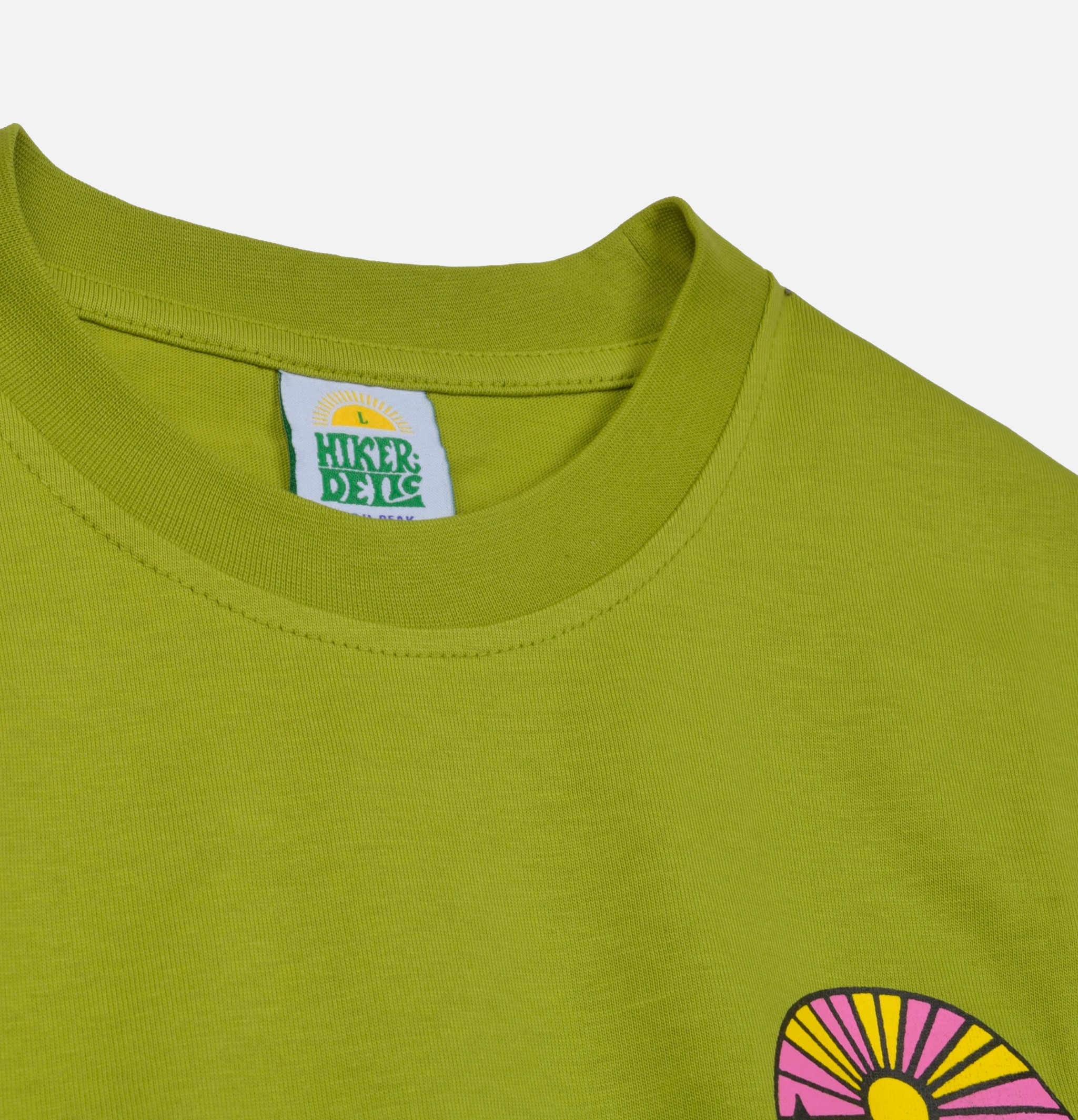 Hikerdelic Orginal Logo Tee Lemon Haze