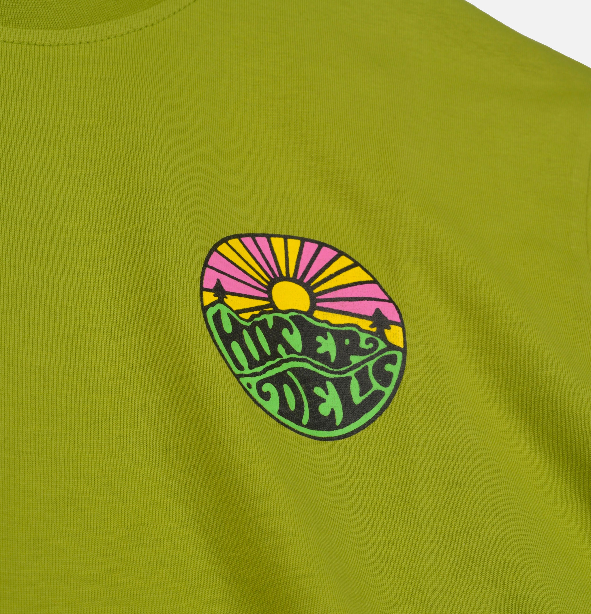 Hikerdelic Orginal Logo Tee Lemon Haze