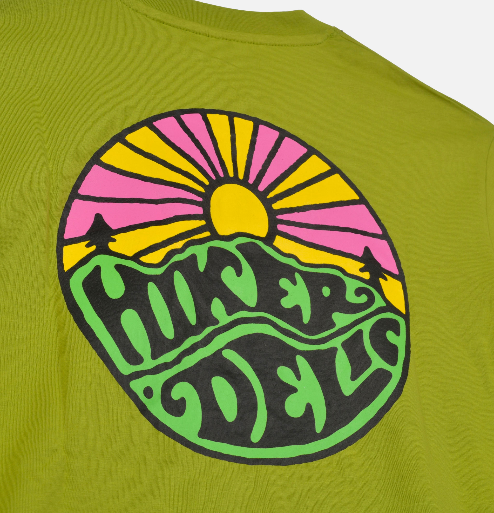 Hikerdelic Orginal Logo Tee Lemon Haze