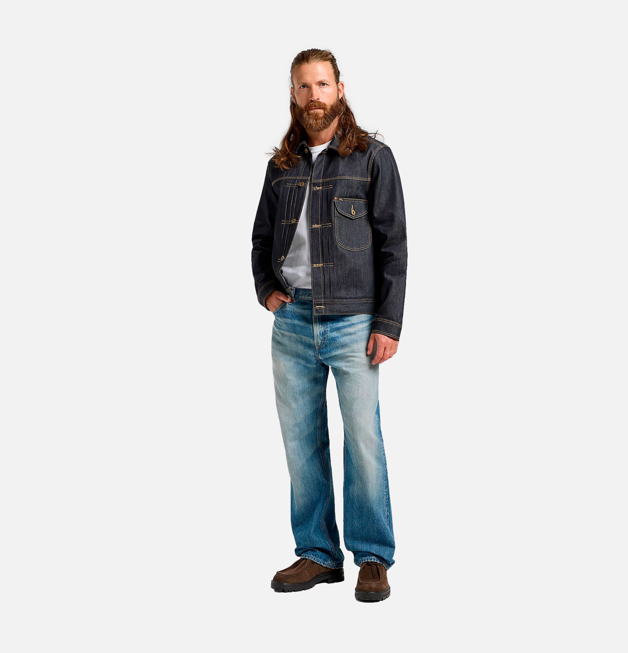 Lee 101 Boxy Cowboy Jacket Dry Blue