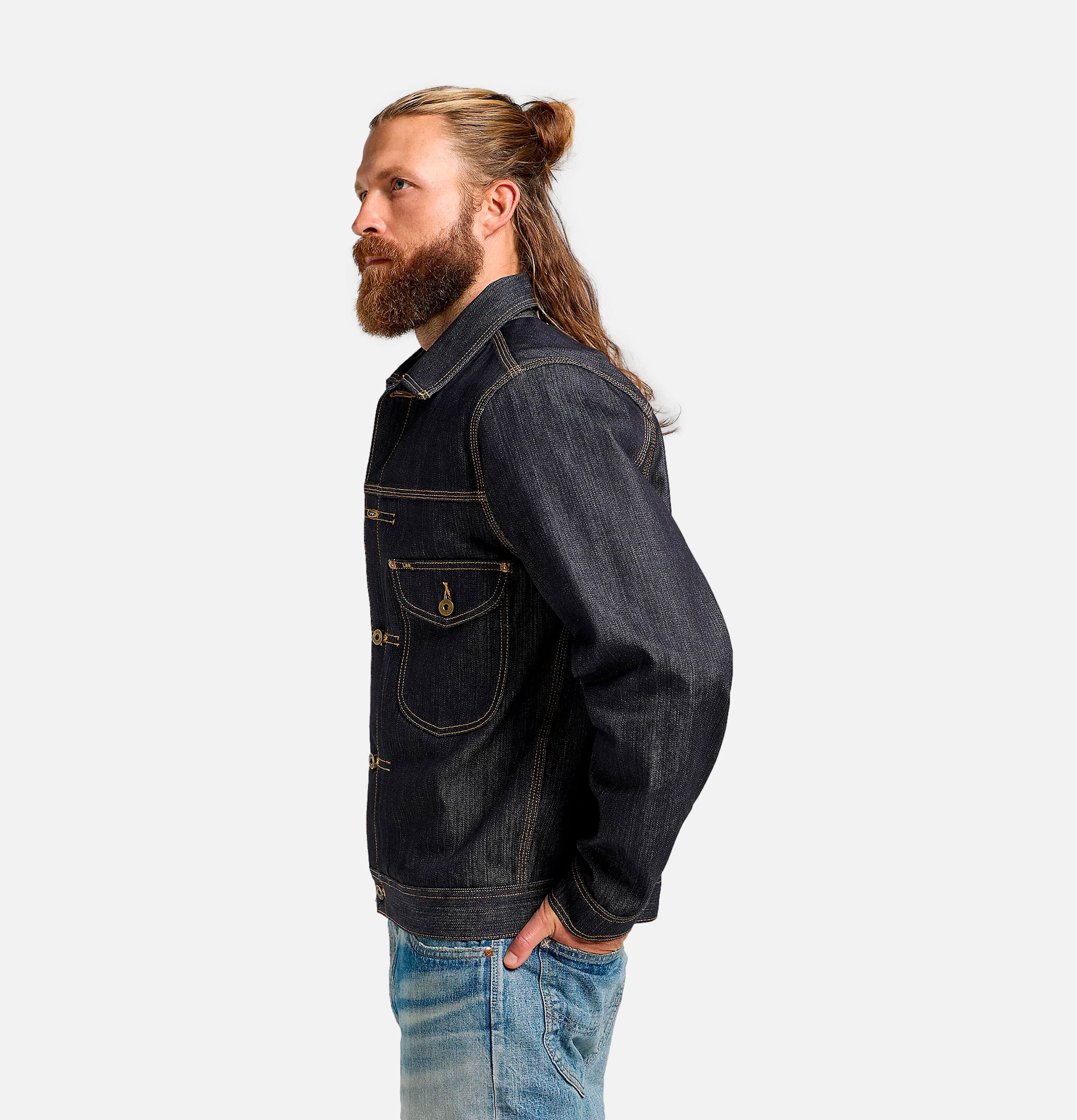 Lee 101 Boxy Cowboy Jacket Dry Blue